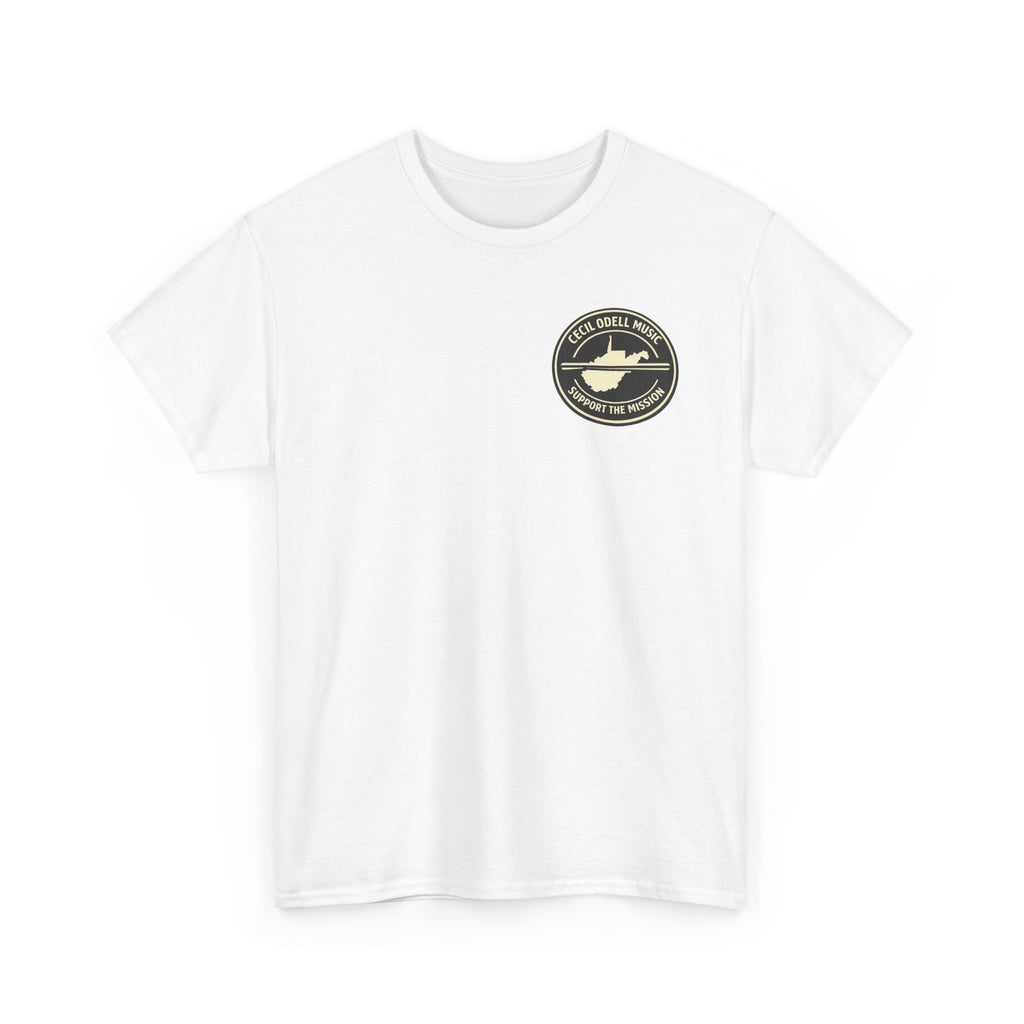 Cecil Odell Music Support the Mission T-Shirt