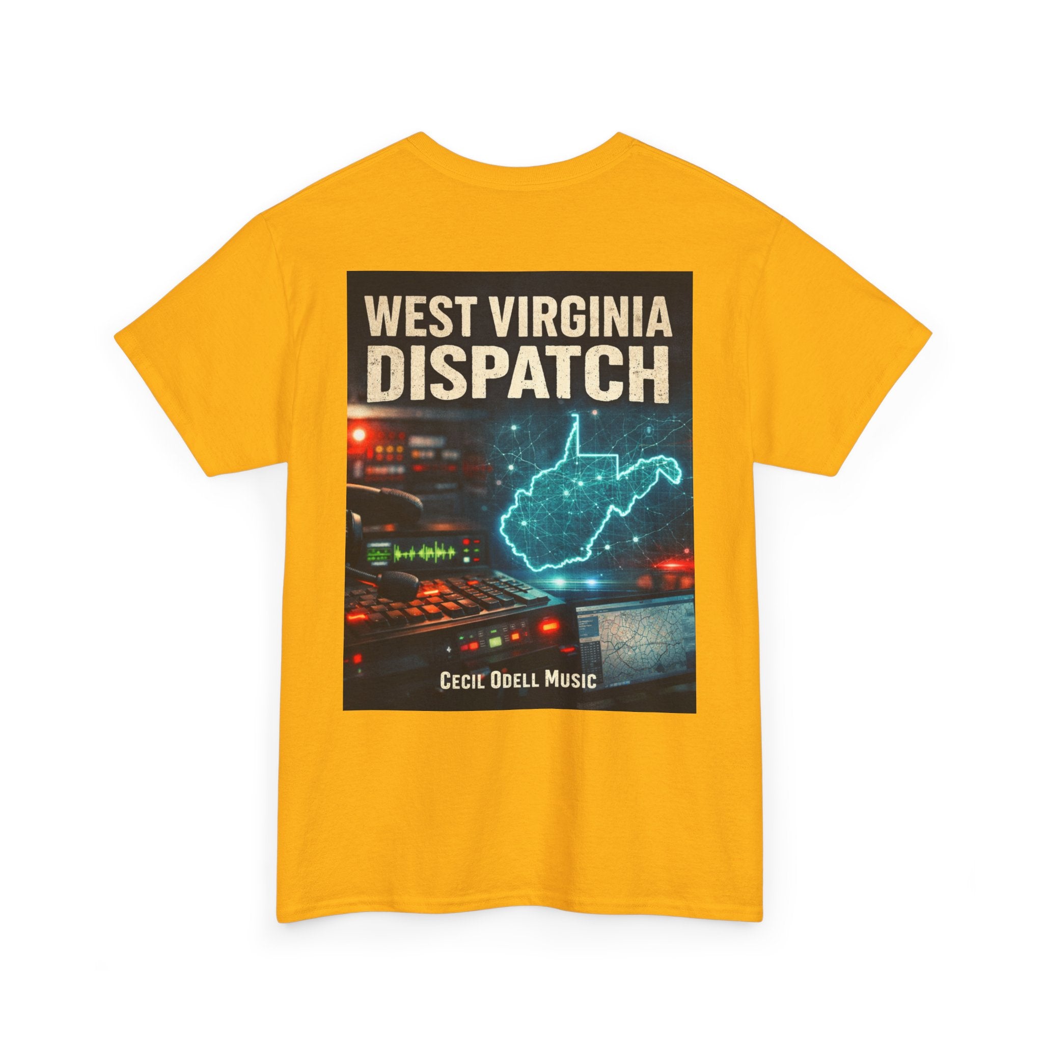 T-Shirt: West Virginia Dispatch Music Tee