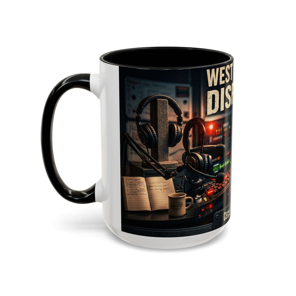 West Virginia Dispatch Accent Coffee Mug: Emergency Dispatch Radio Operator Gift (11/15oz)