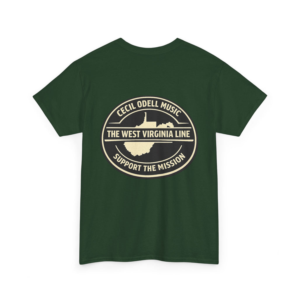 Cecil Odell Music Support the Mission T-Shirt
