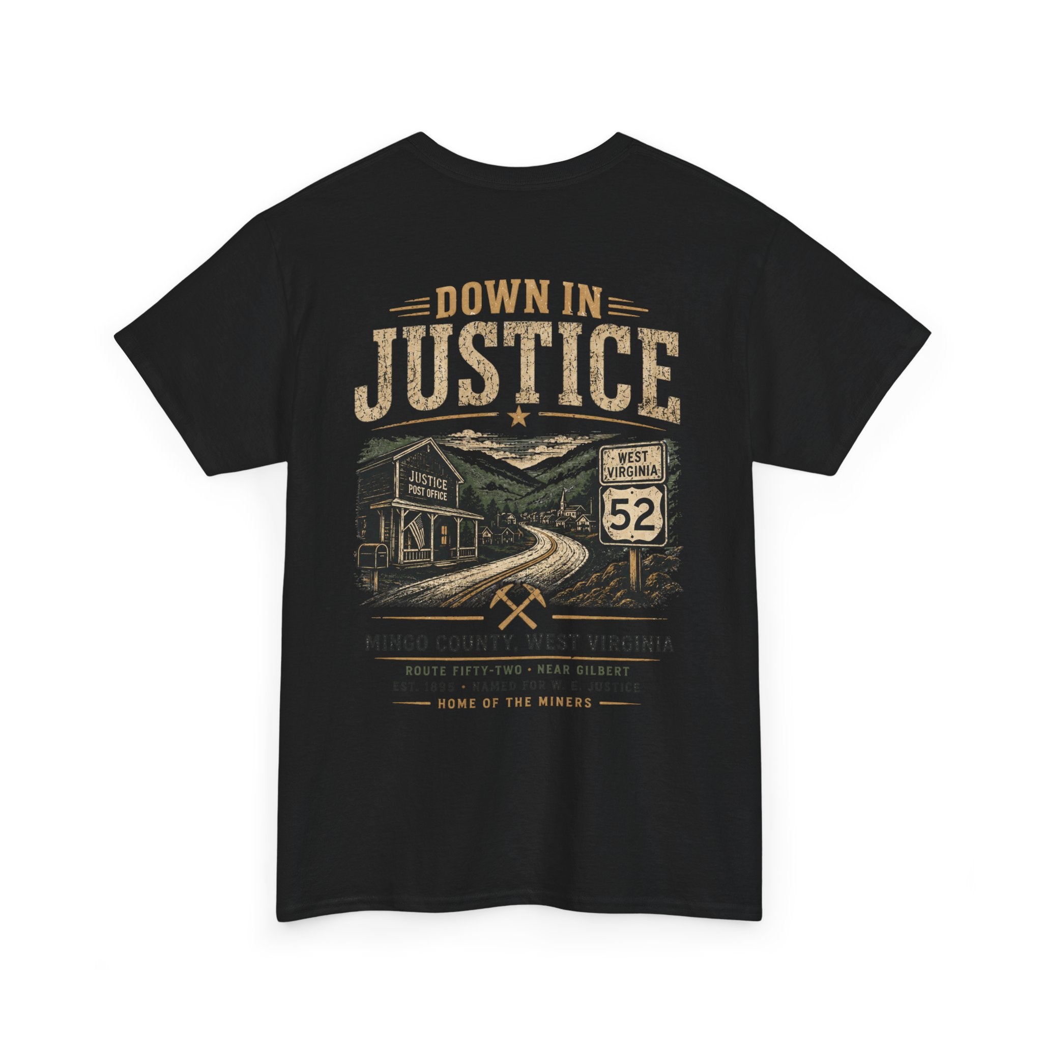 T-Shirt — "Down in Justice"