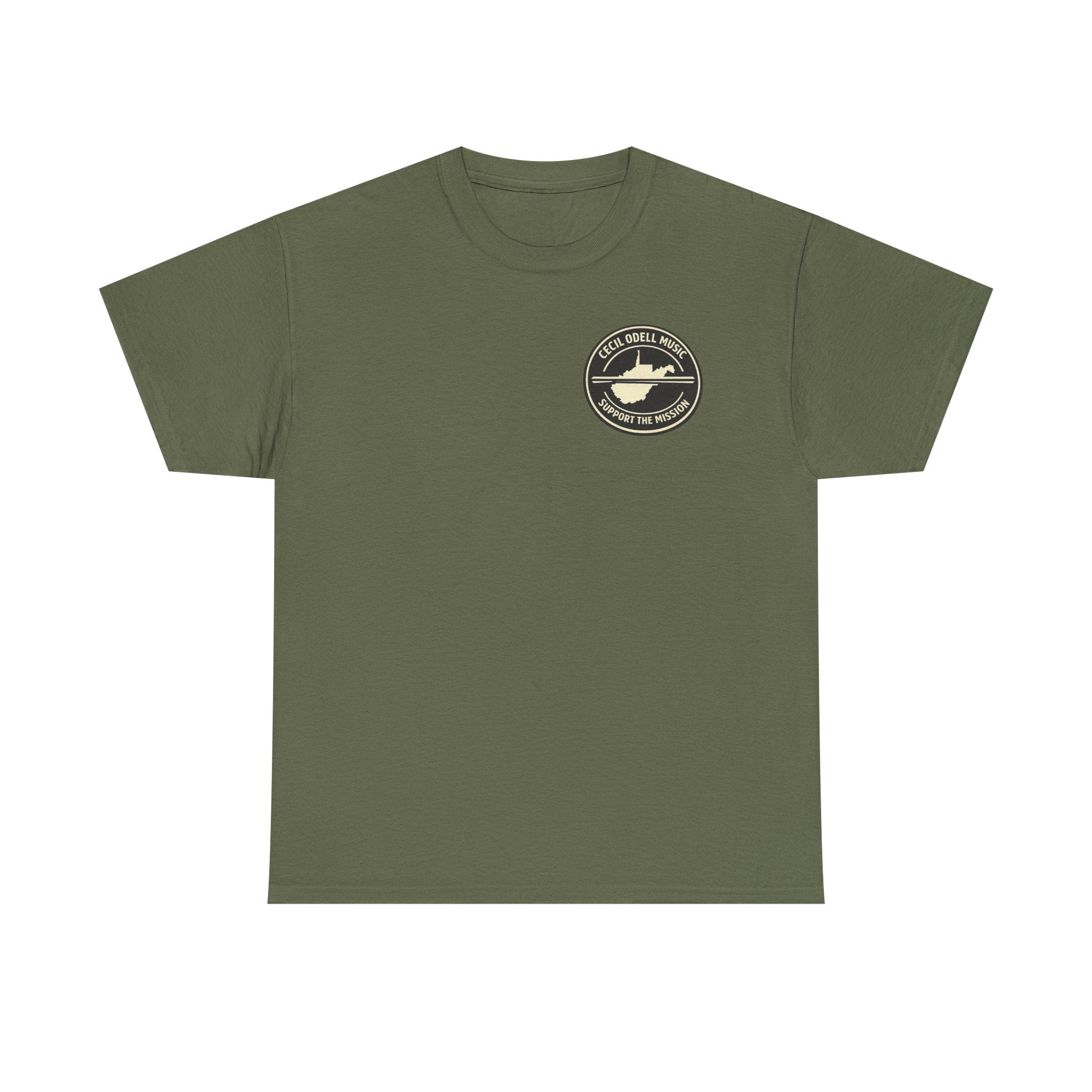 Cecil Odell Music Support the Mission T-Shirt