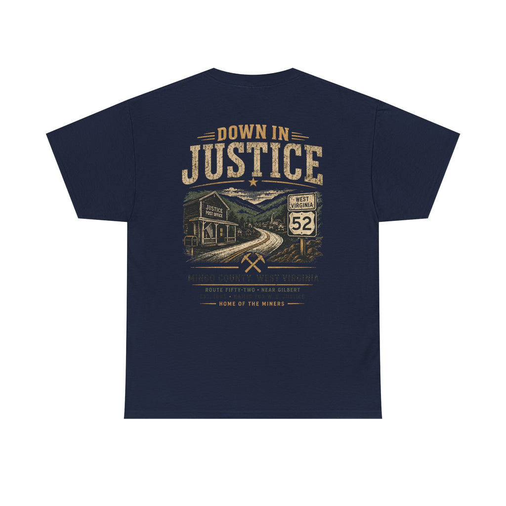 T-Shirt — "Down in Justice"