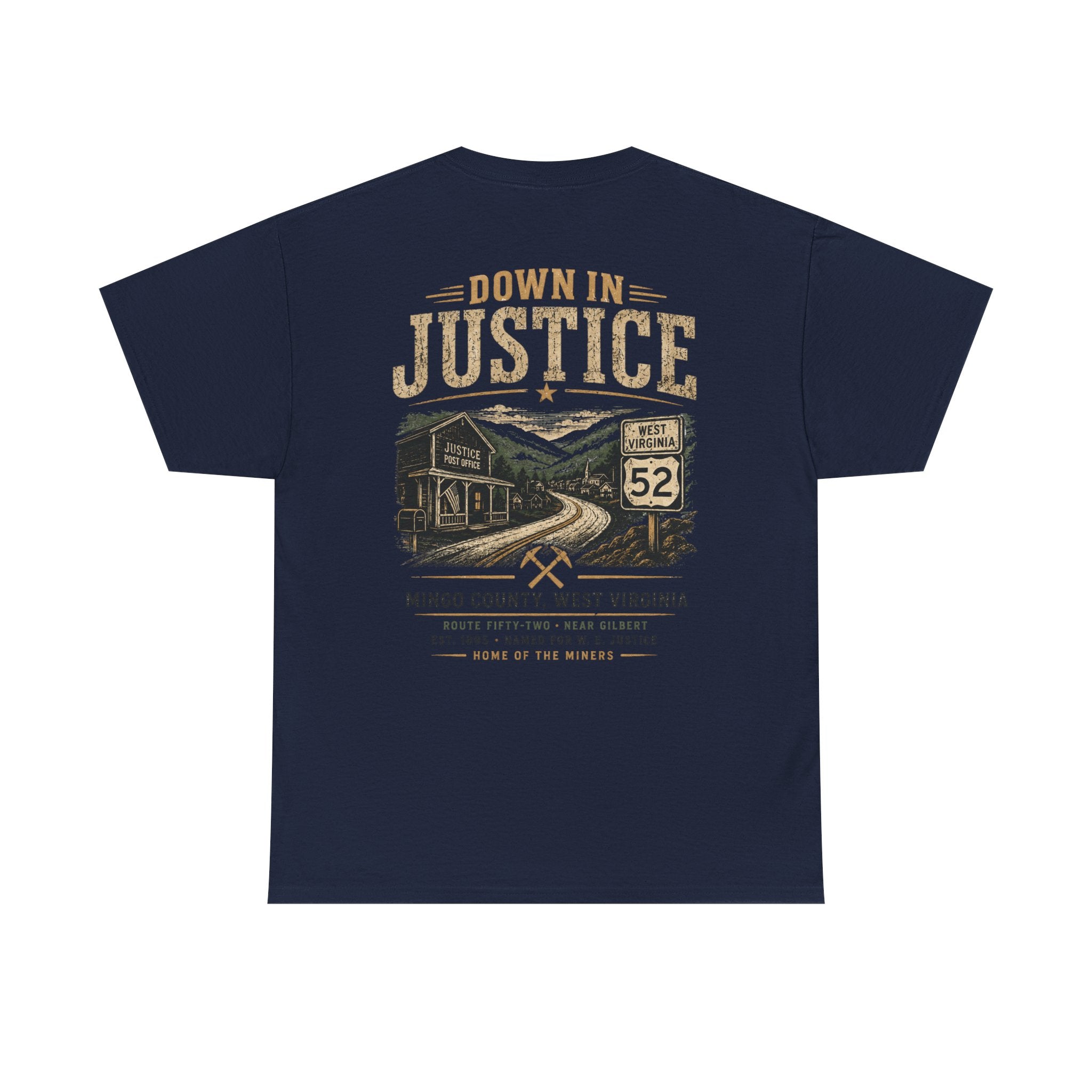 T-Shirt — "Down in Justice"