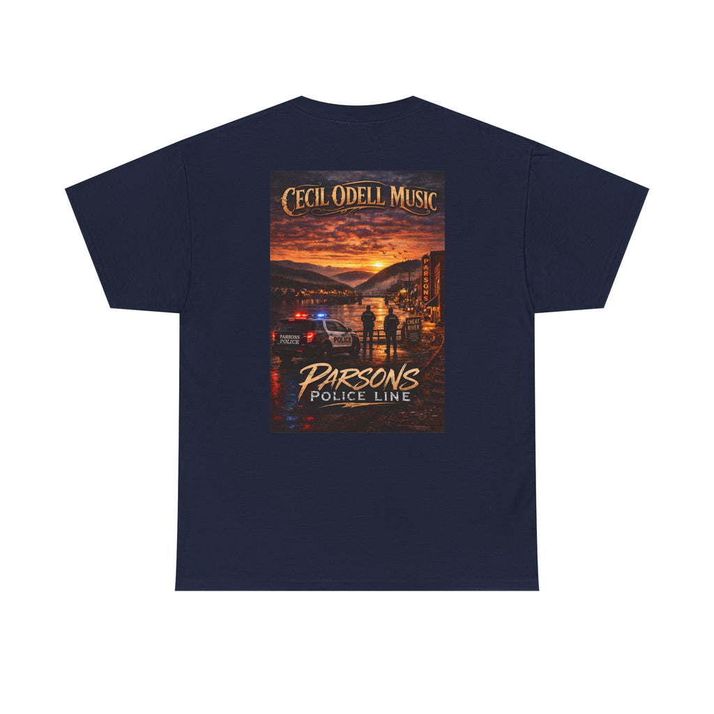 Parsons PD song art shirt