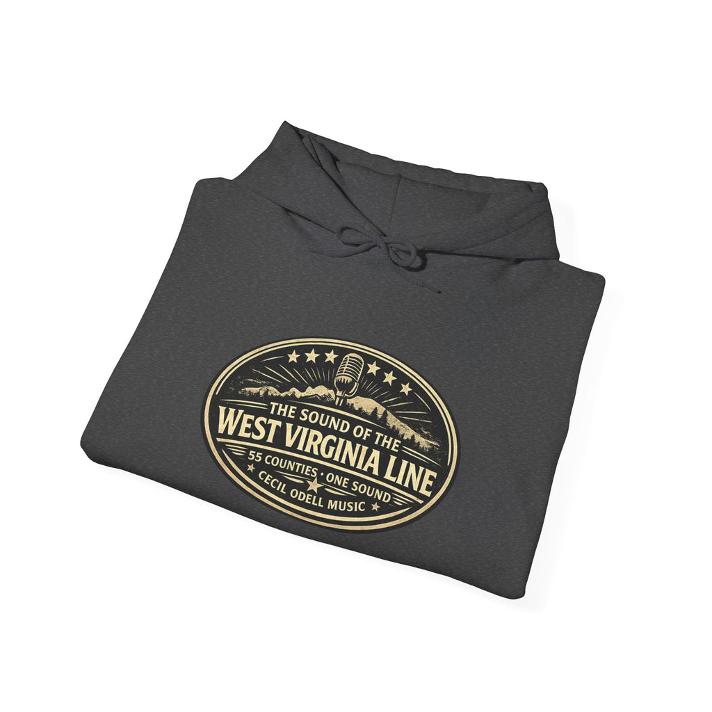 West Virginia Line Firetruck Hoodie: "The Sound of the West Virginia Line" Tribute Sweatshirt