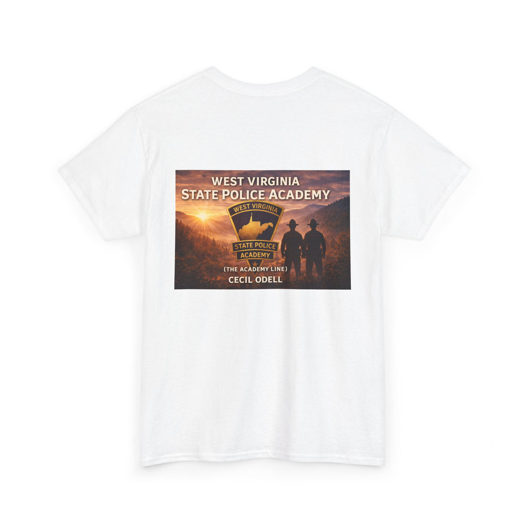 State Police Academy T-Shirt - West Virginia Honor Badge Design