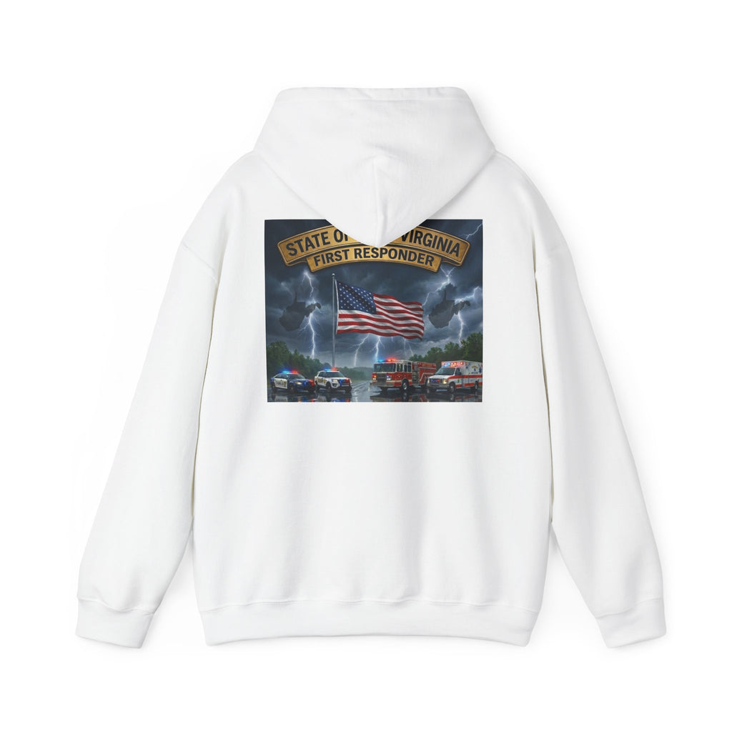 Preston County 911 First Responder Hoodie: Virginia Emergency Services Tribute