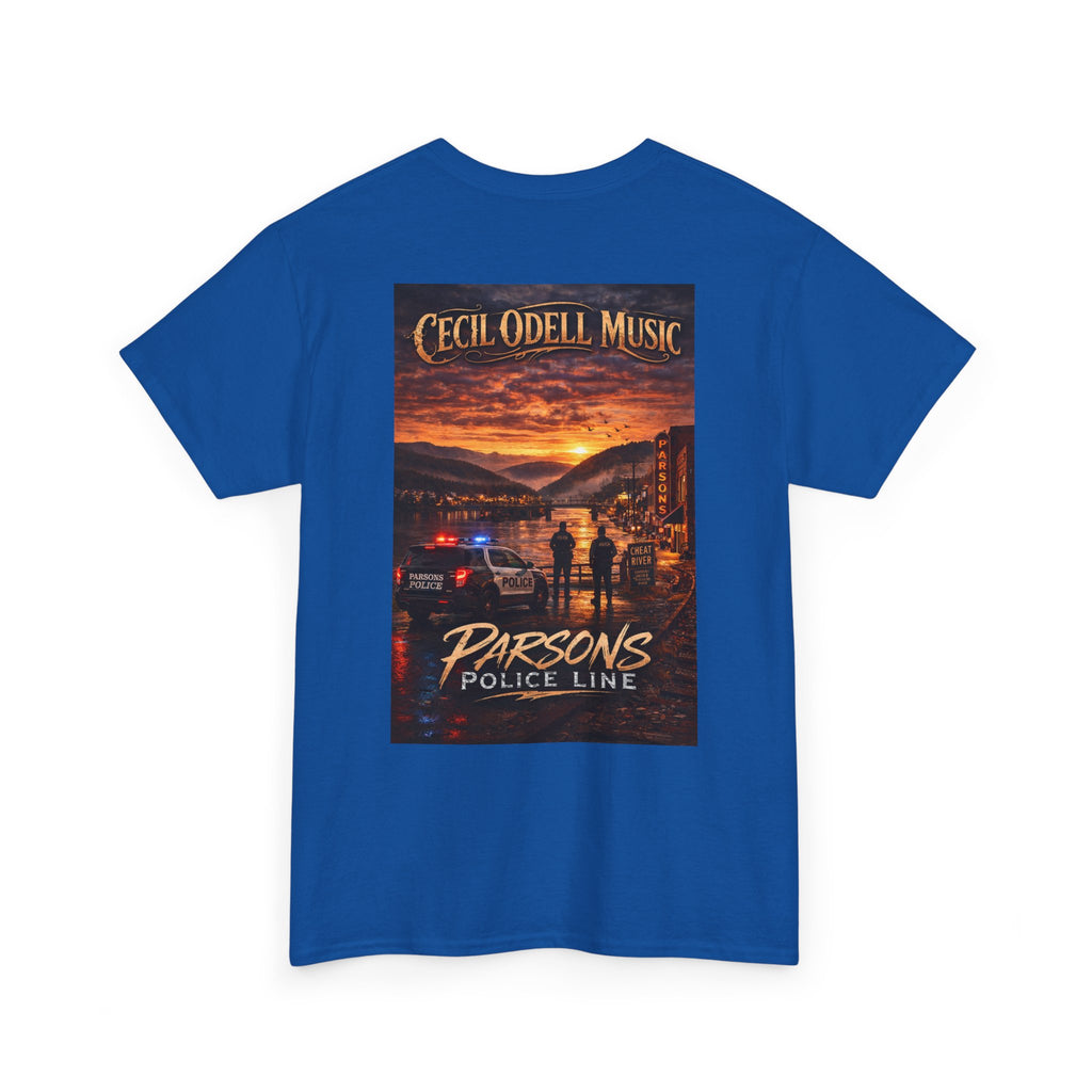 Parsons PD song art shirt