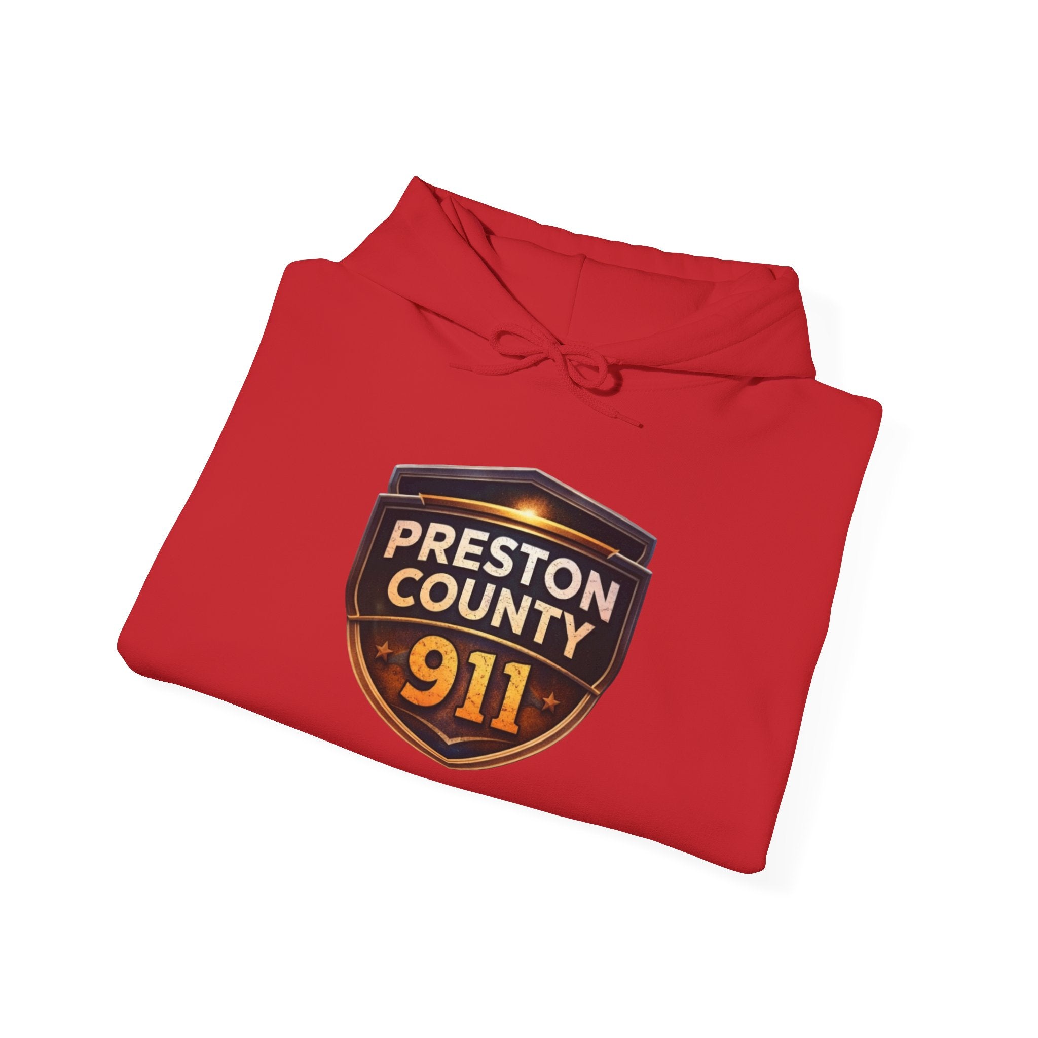 Preston County 911 First Responder Hoodie: Virginia Emergency Services Tribute