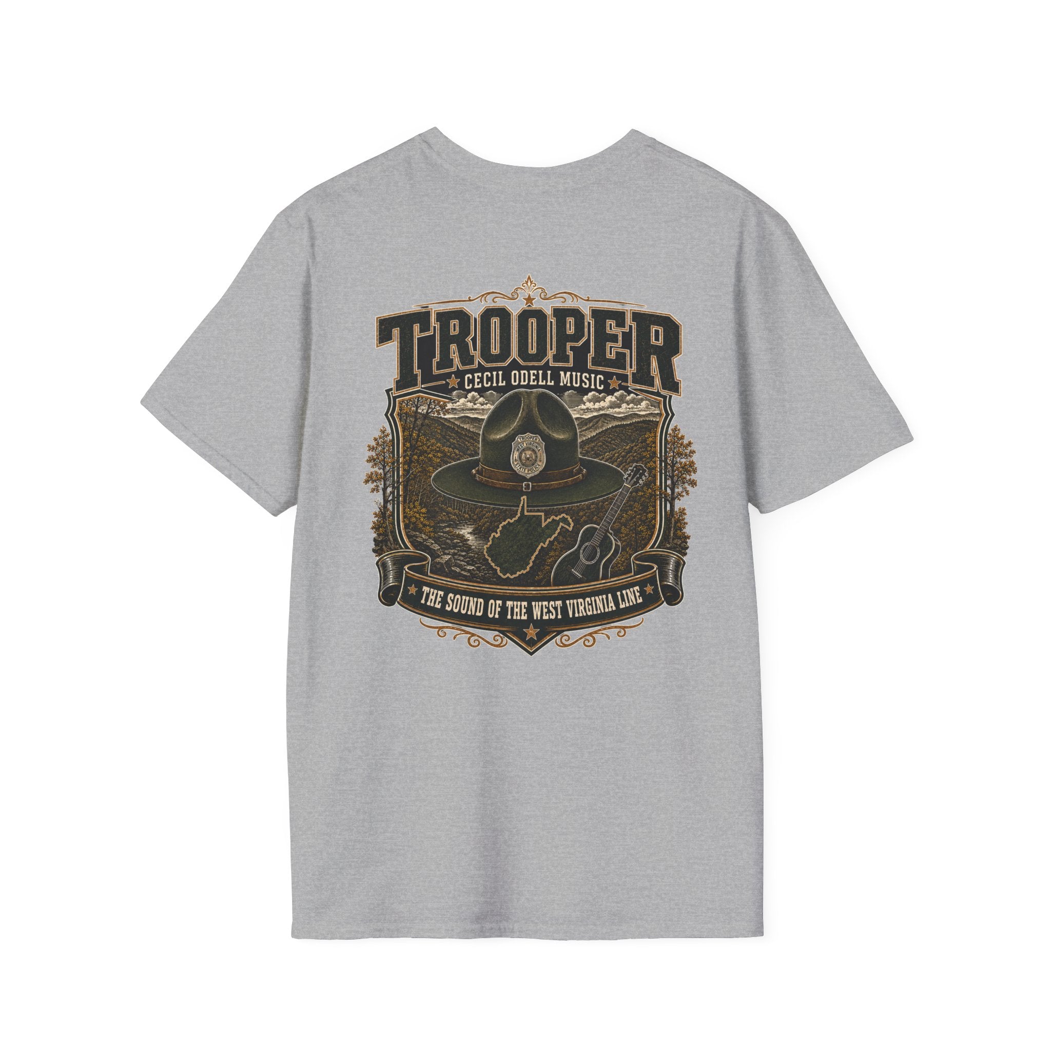 Trooper Lightweight Tee - Cecil Odell Music