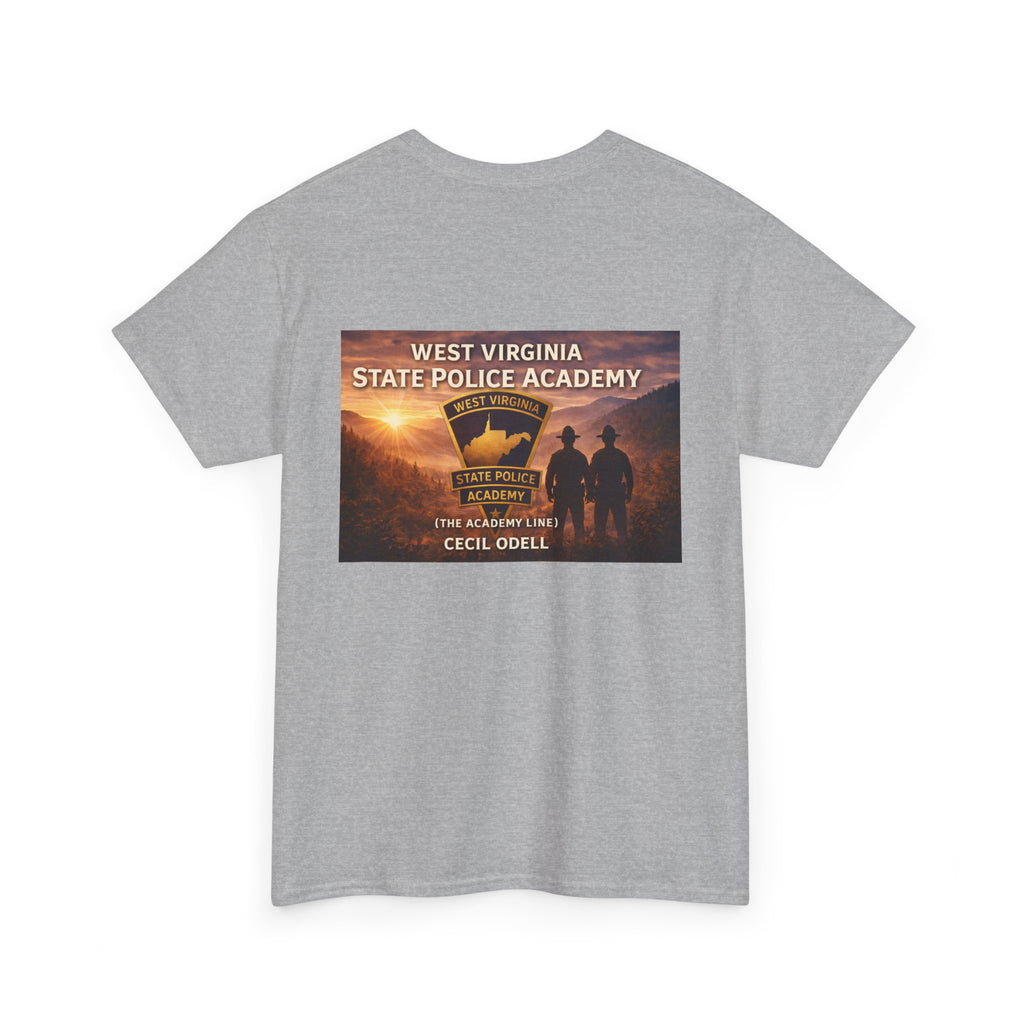 State Police Academy T-Shirt - West Virginia Honor Badge Design