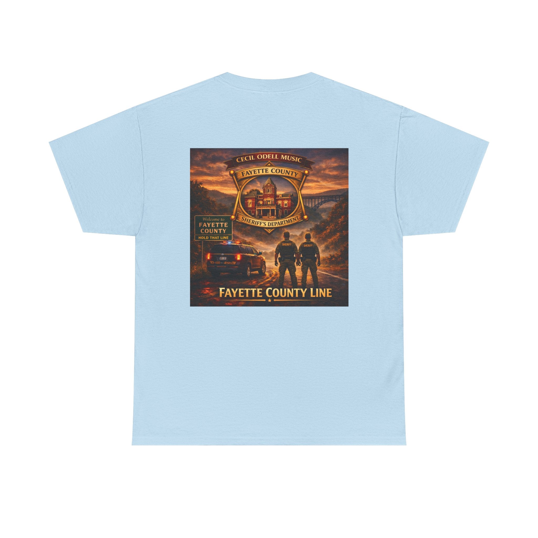 T-Shirt: Fayette County Line Album Art Tee