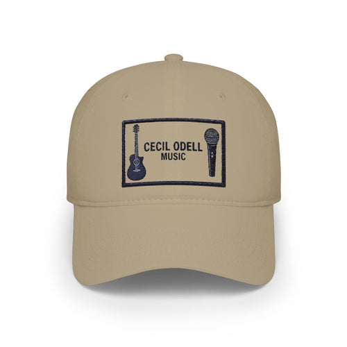 Cecil Odell Music Embroidered Baseball Cap