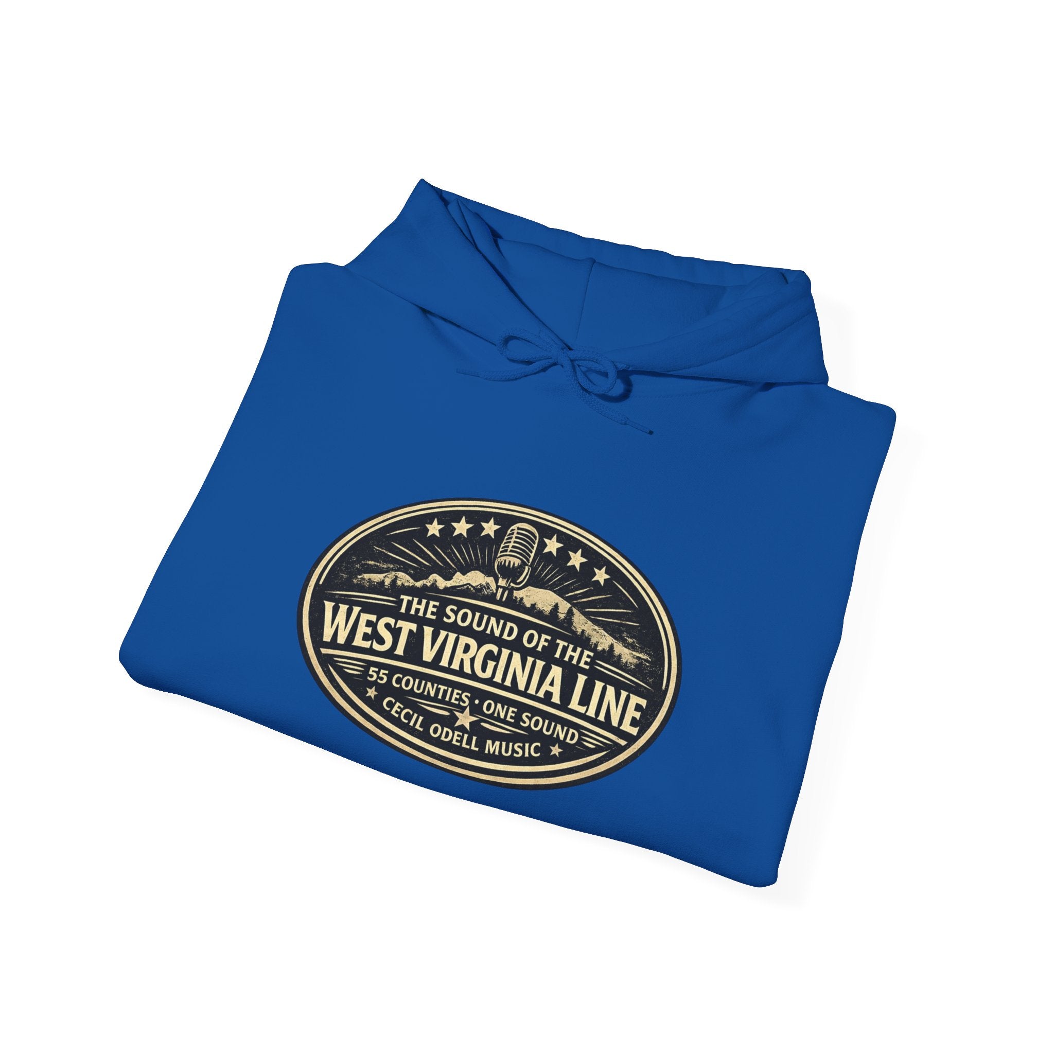 West Virginia Line Firetruck Hoodie: "The Sound of the West Virginia Line" Tribute Sweatshirt