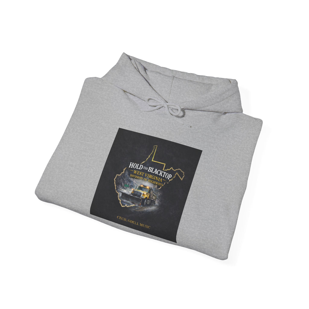 Hoodie: "Hold The Blacktop" Vintage Road Trip Graphic Pullover