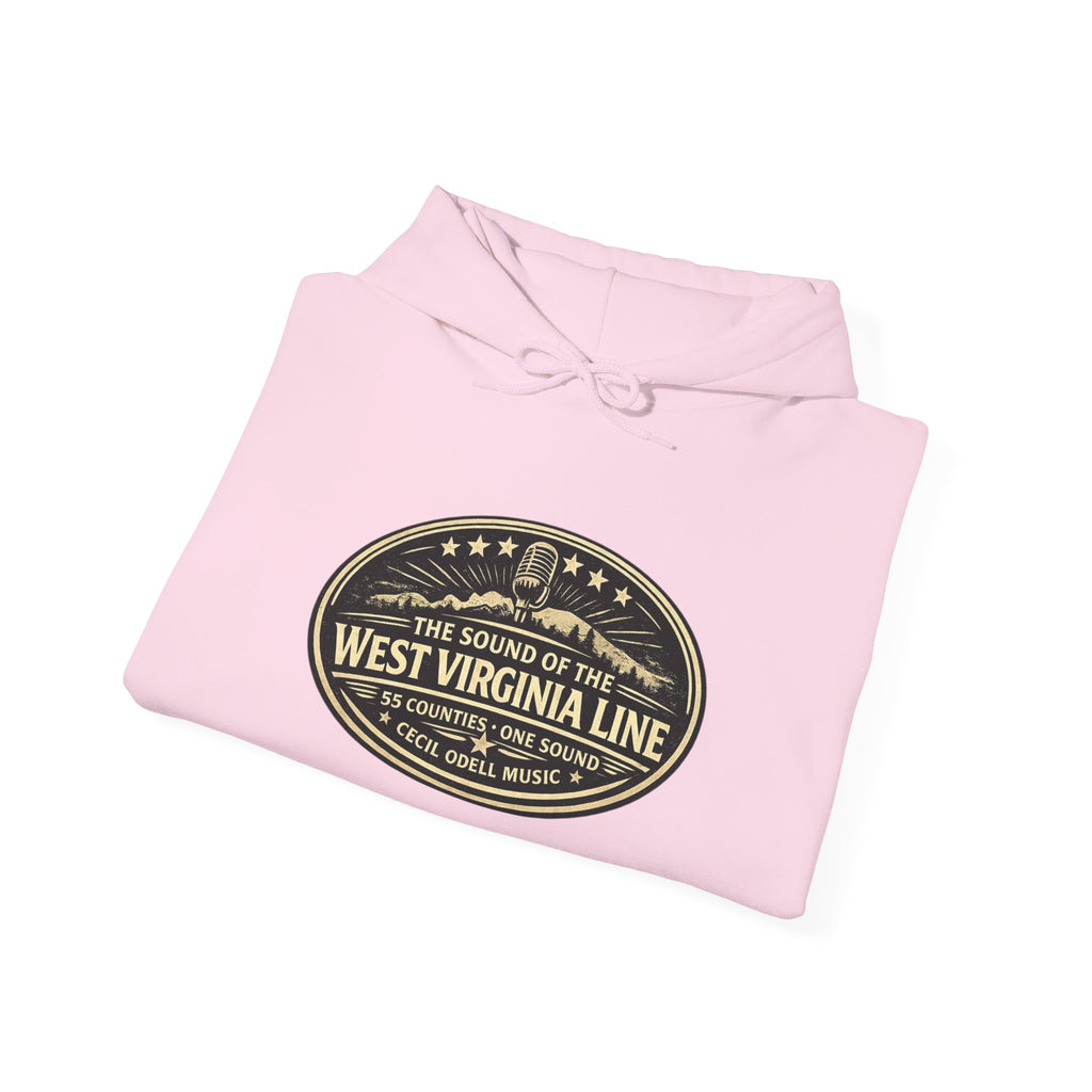 West Virginia Line Firetruck Hoodie: "The Sound of the West Virginia Line" Tribute Sweatshirt