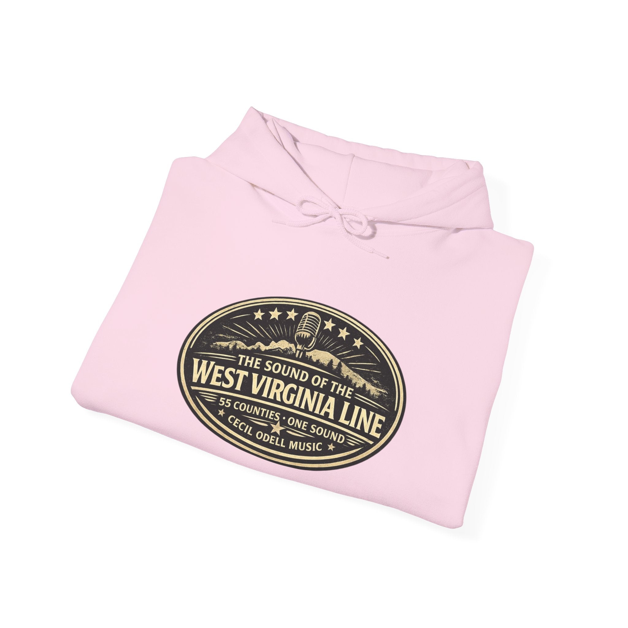 West Virginia Line Firetruck Hoodie: "The Sound of the West Virginia Line" Tribute Sweatshirt