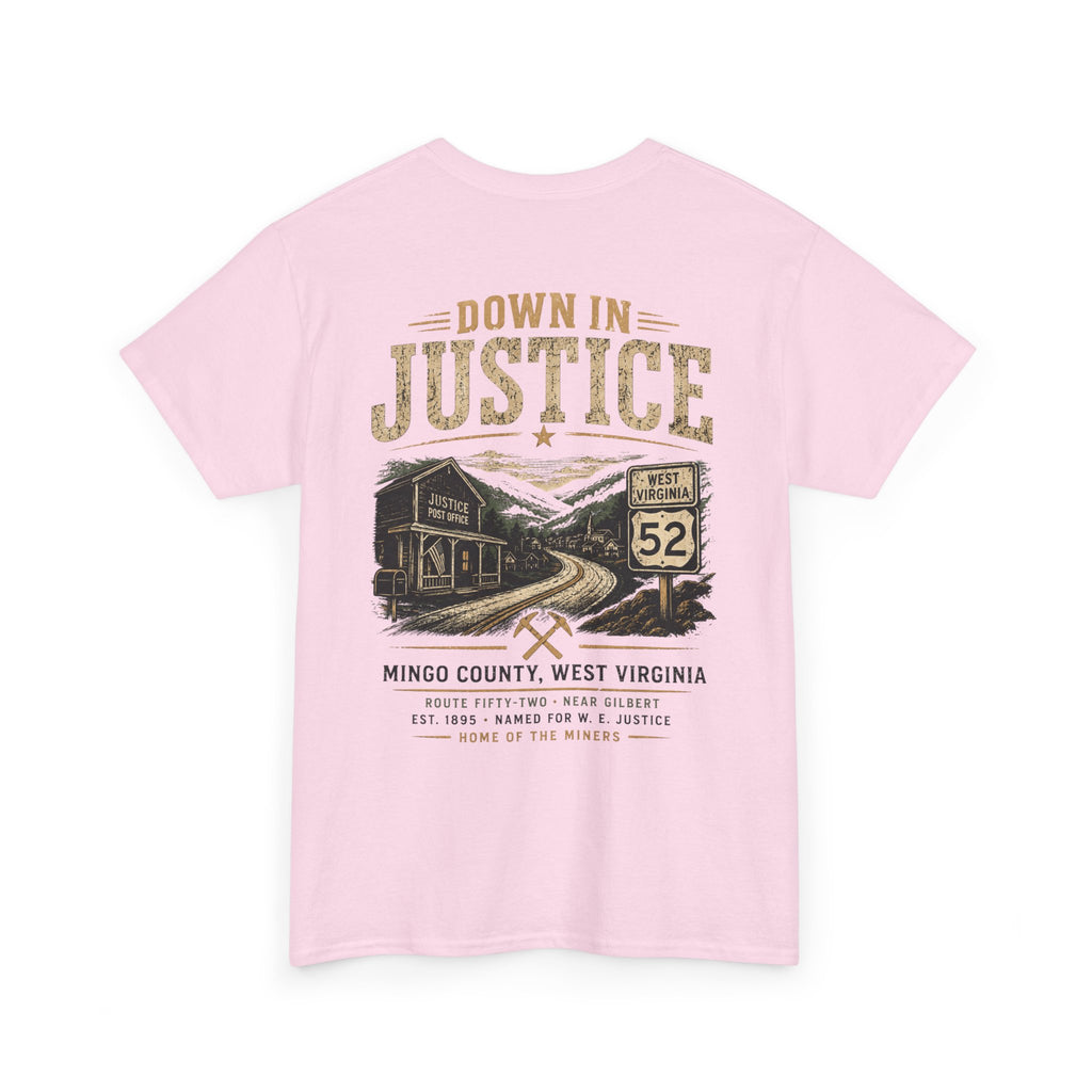 T-Shirt — "Down in Justice"