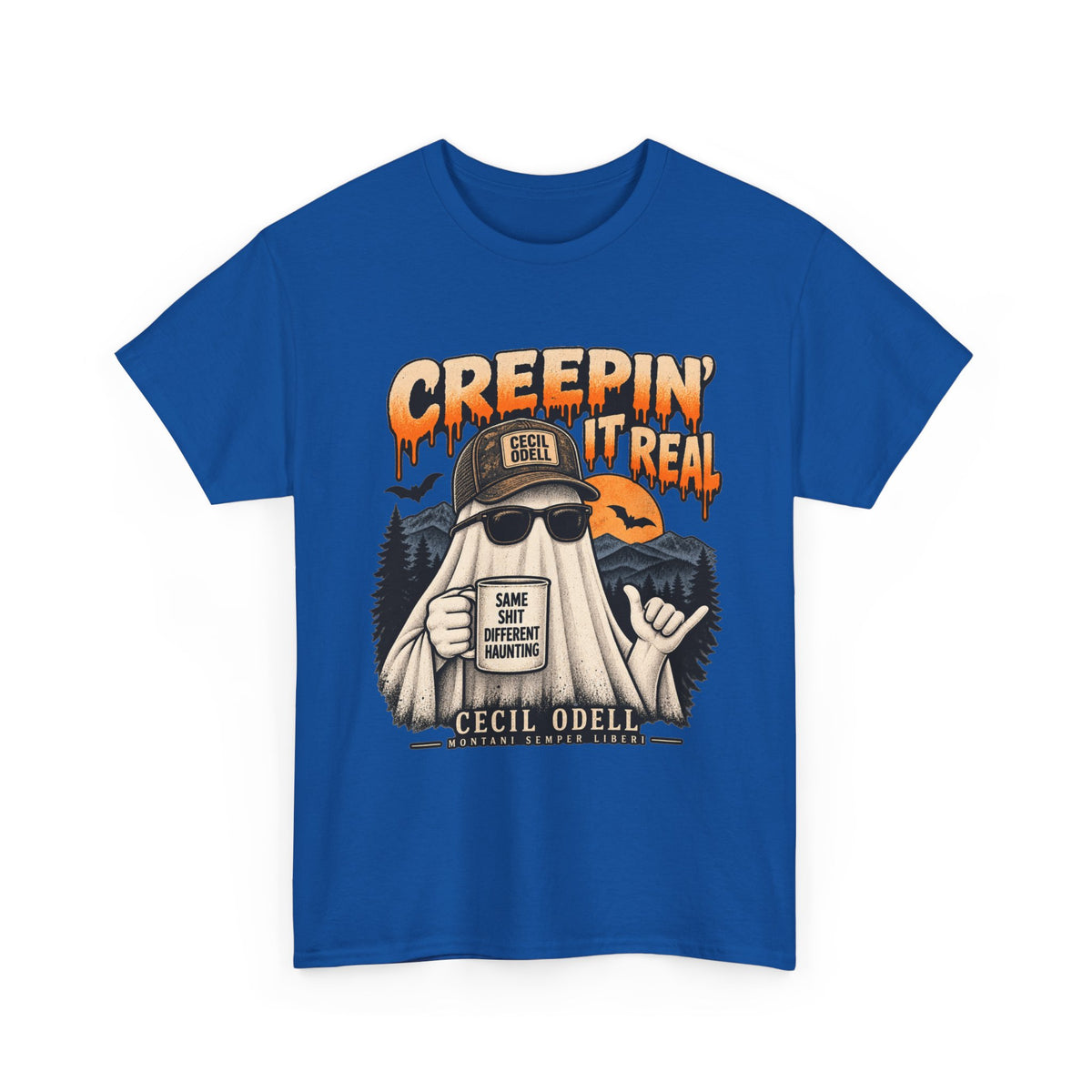 Creepin' It Real Halloween Tee | Cecil Odell