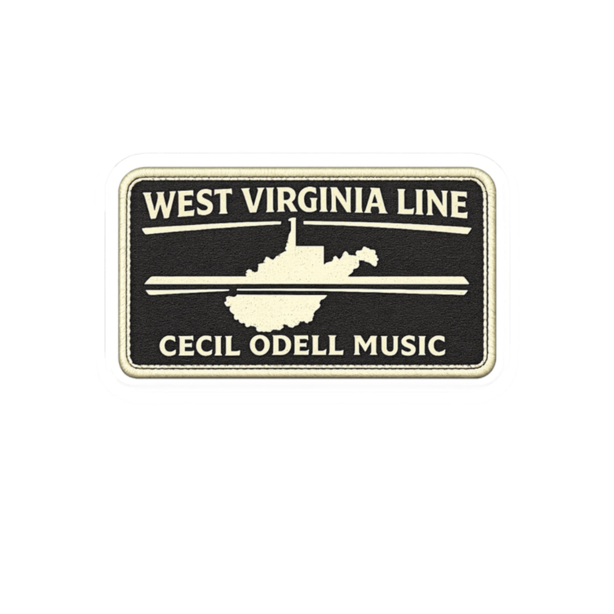 West Virginia Line Patch Sticker
