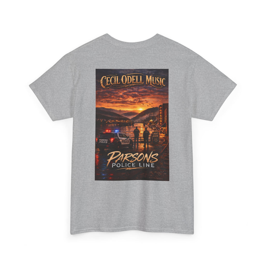 Parsons PD song art shirt