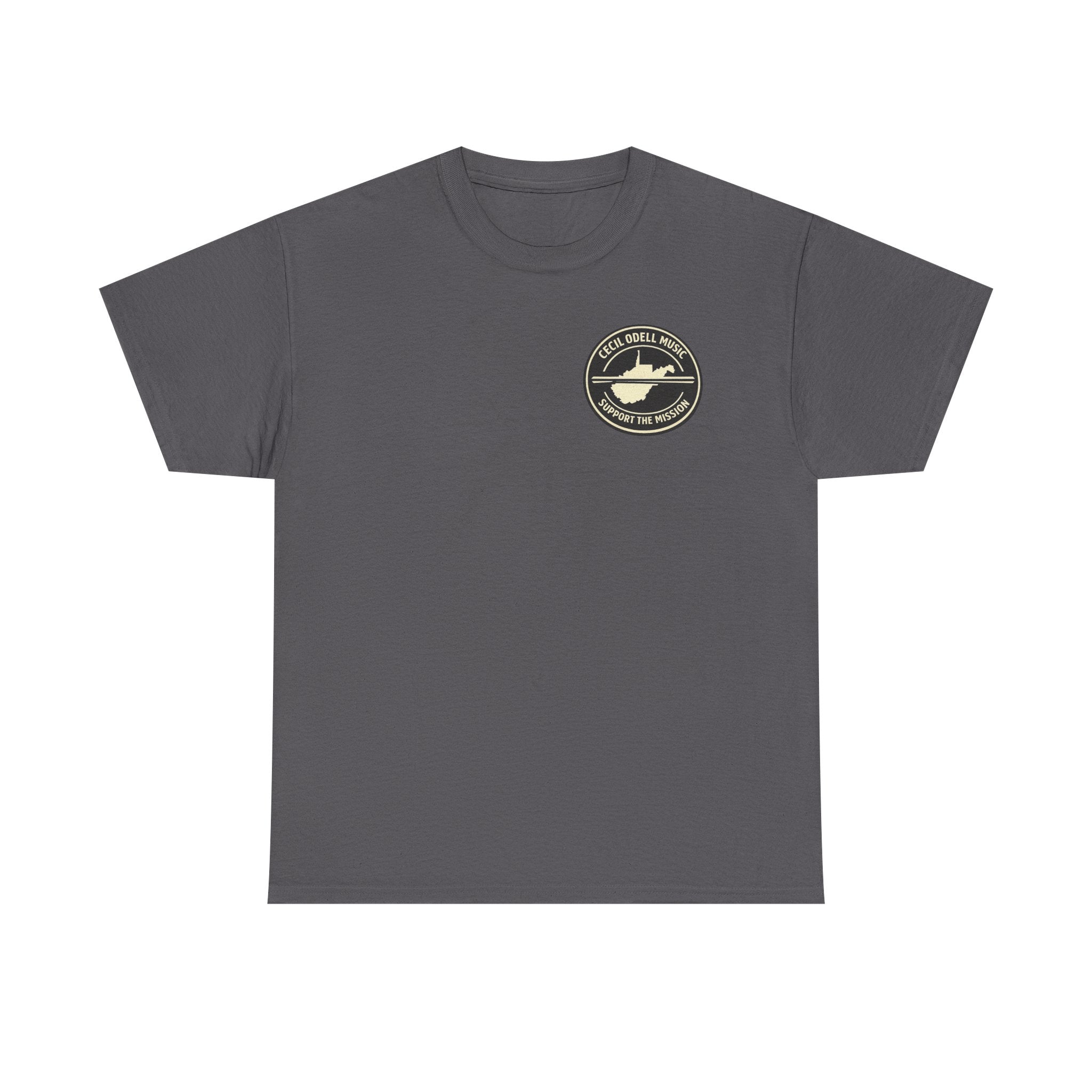 Cecil Odell Music Support the Mission T-Shirt