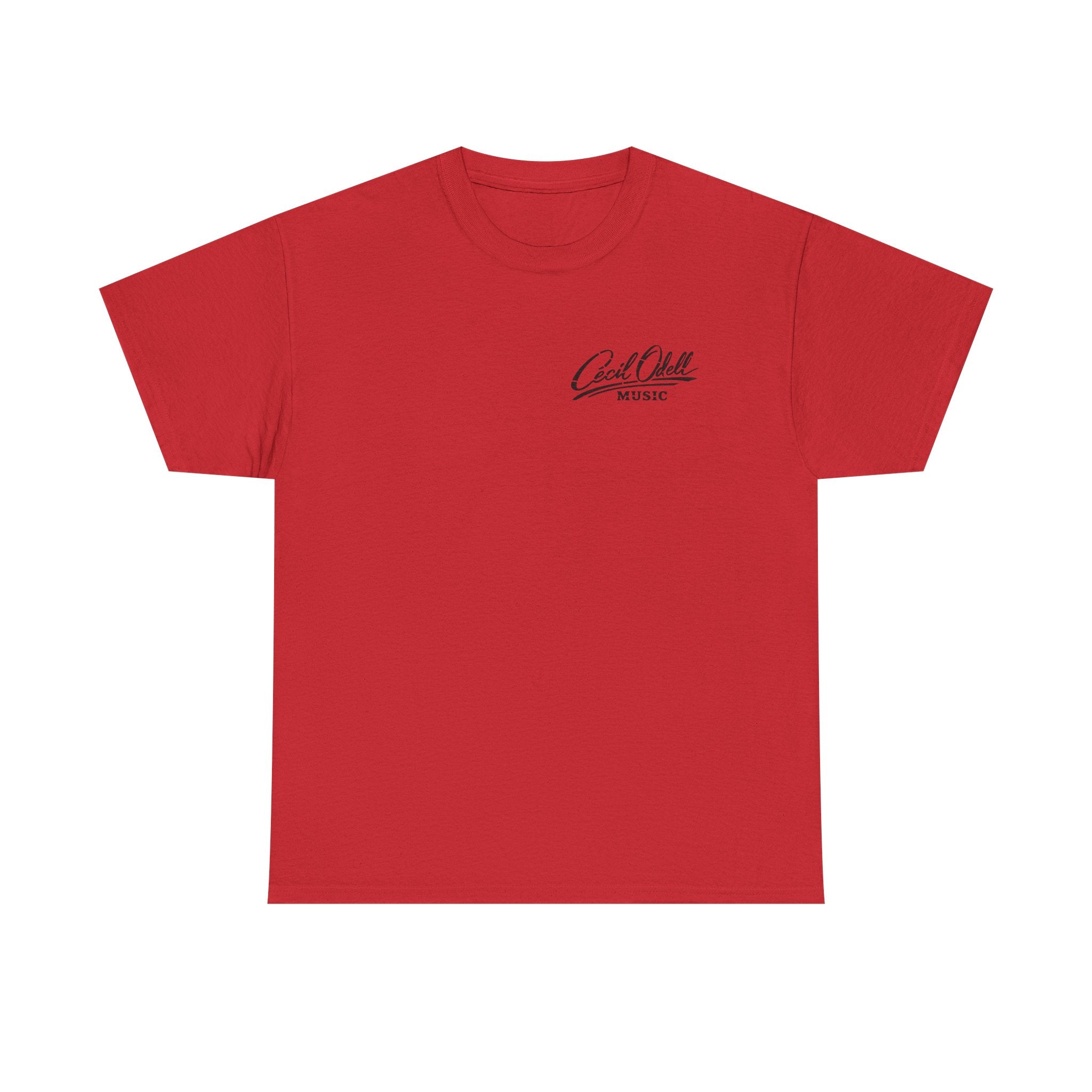 K9 Partner T-Shirt: 'Cecil Odell Music' Script Chest Design