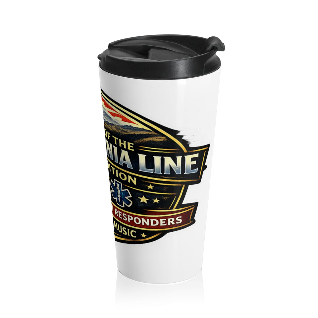 The Voice of the West Virginia Line Benefit Edition - Stainless Steel Travel Mug