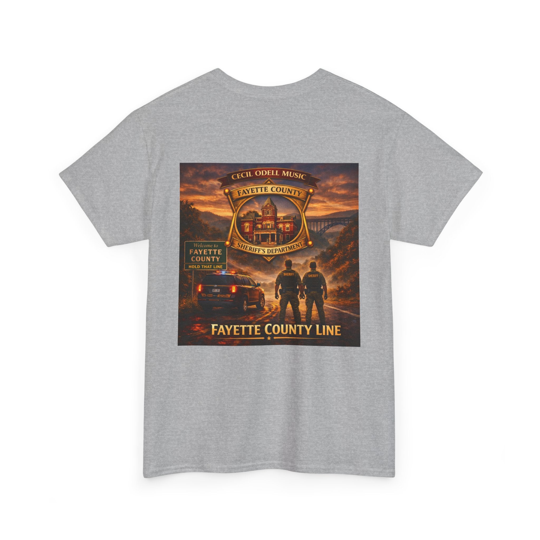 T-Shirt: Fayette County Line Album Art Tee
