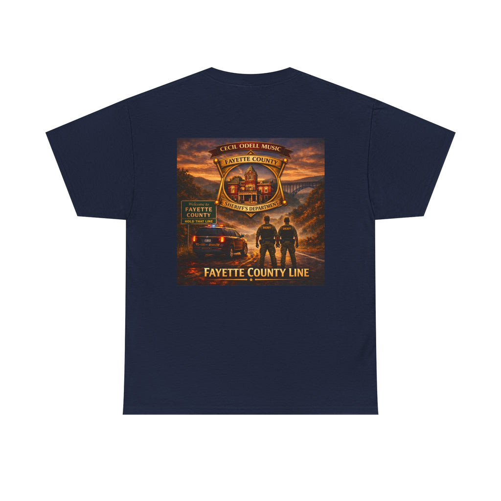 T-Shirt: Fayette County Line Album Art Tee
