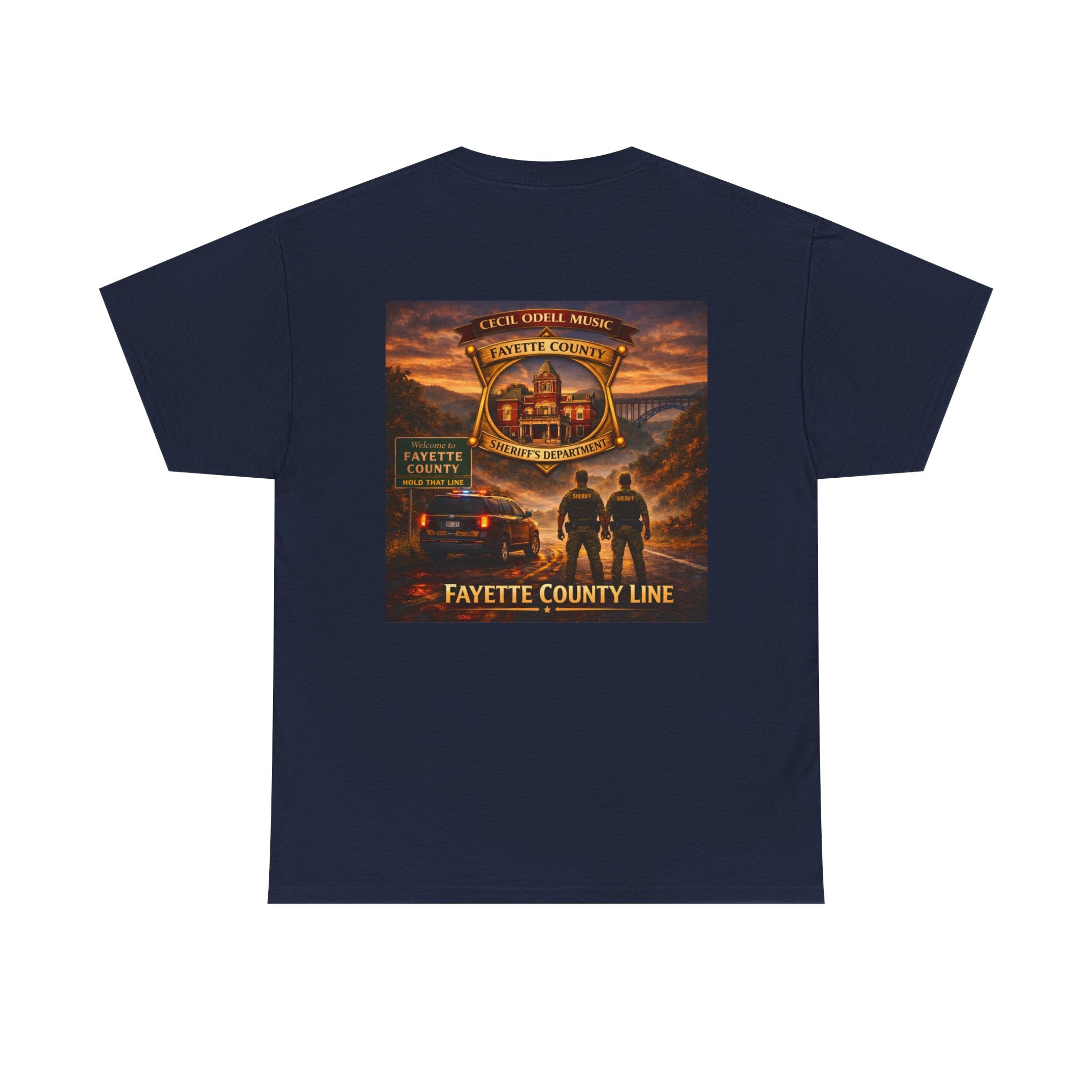 T-Shirt: Fayette County Line Album Art Tee
