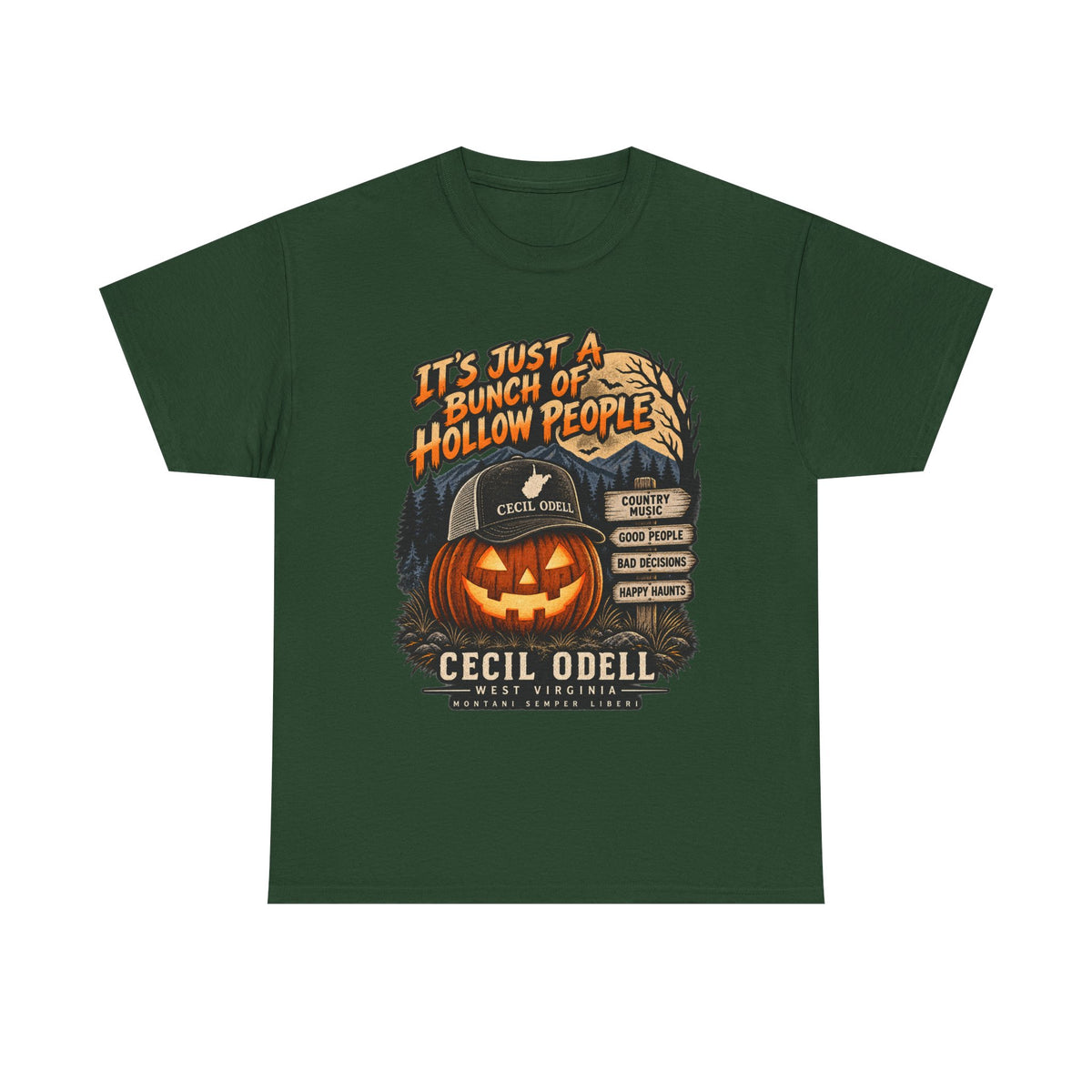 It's Just a Bunch of Hollow People Halloween Tee | Cecil Odell