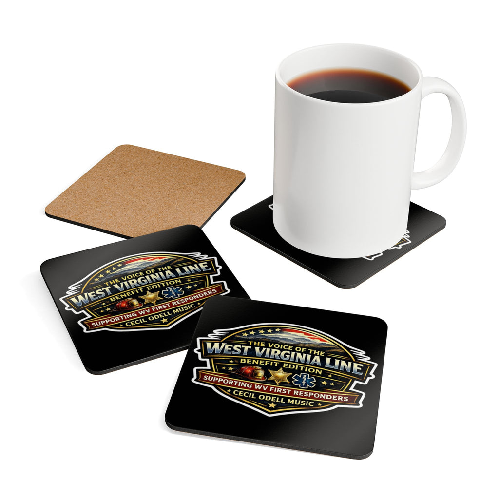 The Voice of the West Virginia Line Benefit Edition - Corkwood Coaster Set