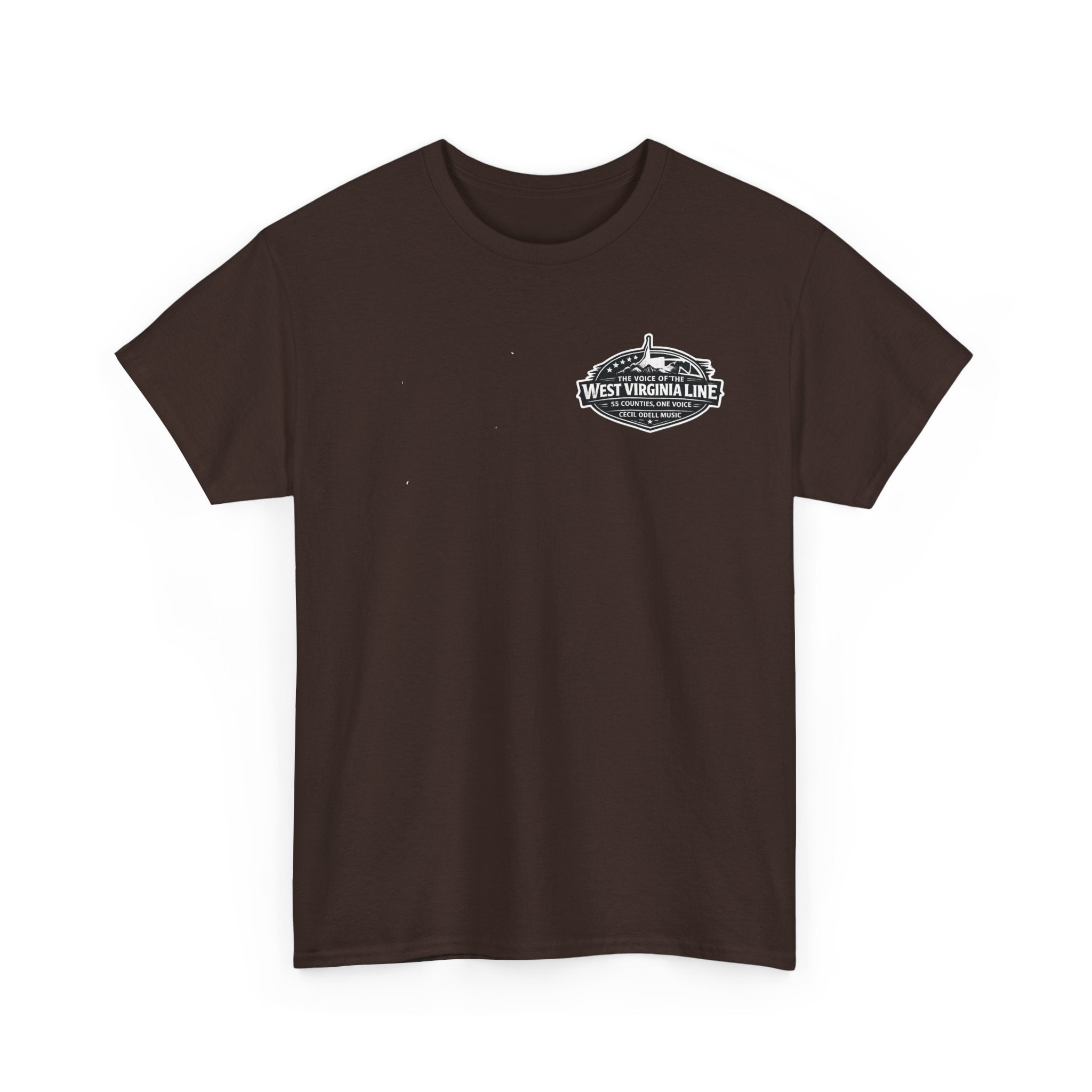 West Virginia Line Tee: 'The Voice of the West Virginia Line' Graphic T-Shirt