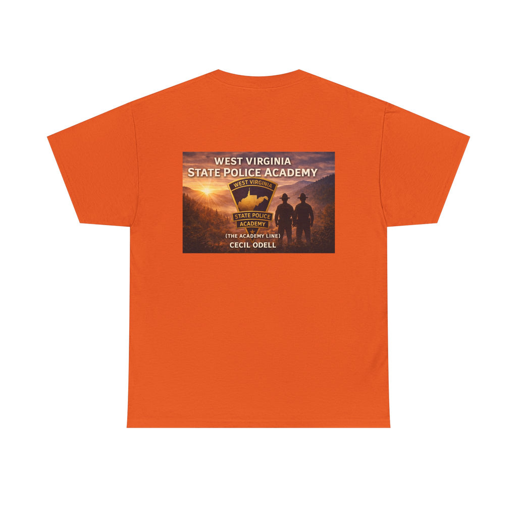 State Police Academy T-Shirt - West Virginia Honor Badge Design