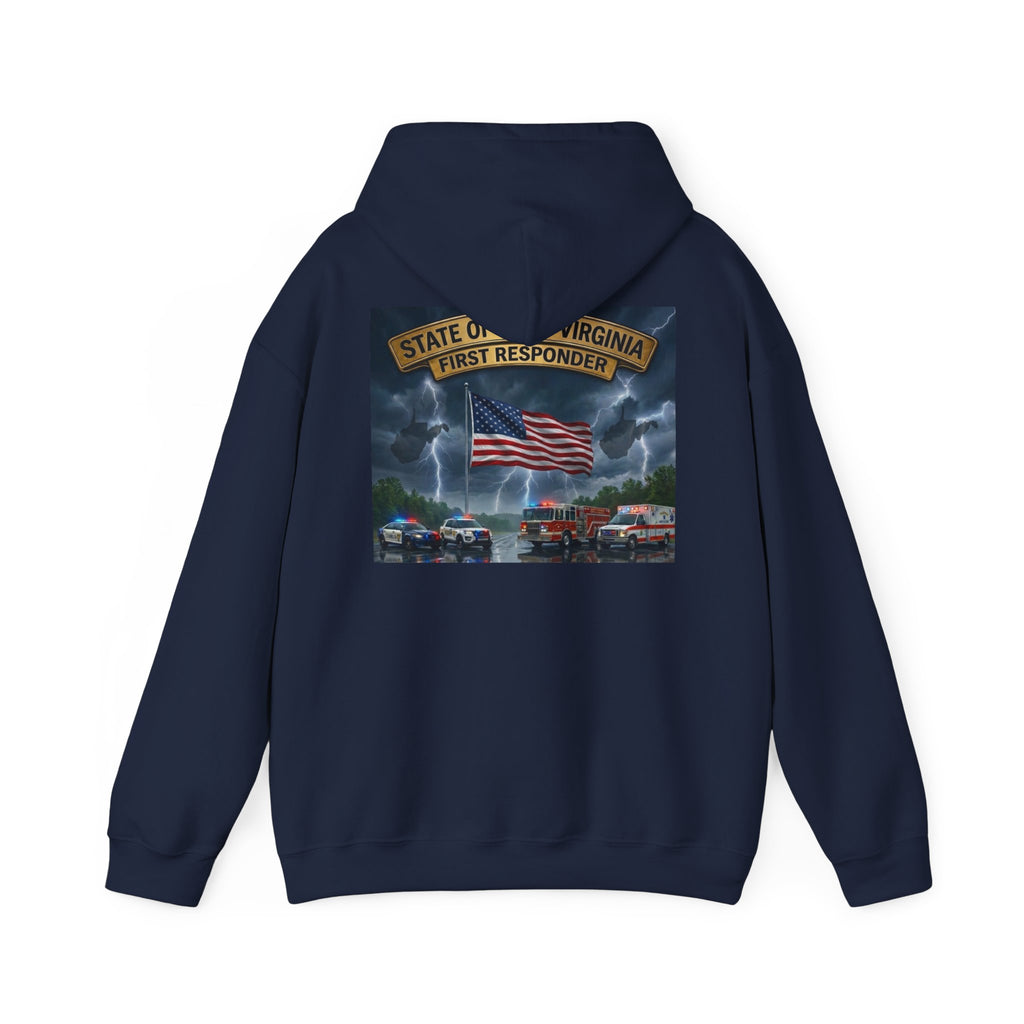 Preston County 911 First Responder Hoodie: Virginia Emergency Services Tribute