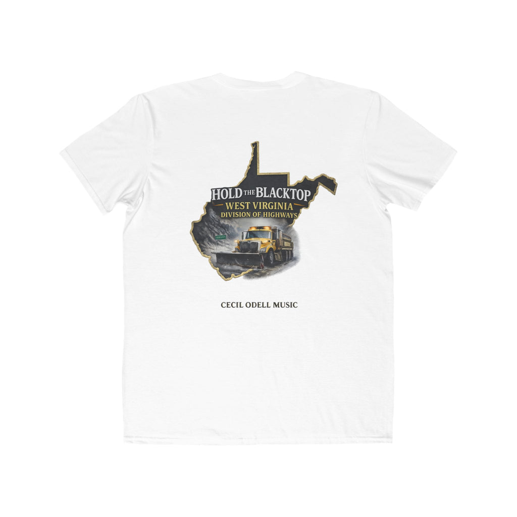 West Virginia Map T‑Shirt: "Hold the Blacktop" Vintage Truck Graphic Tee