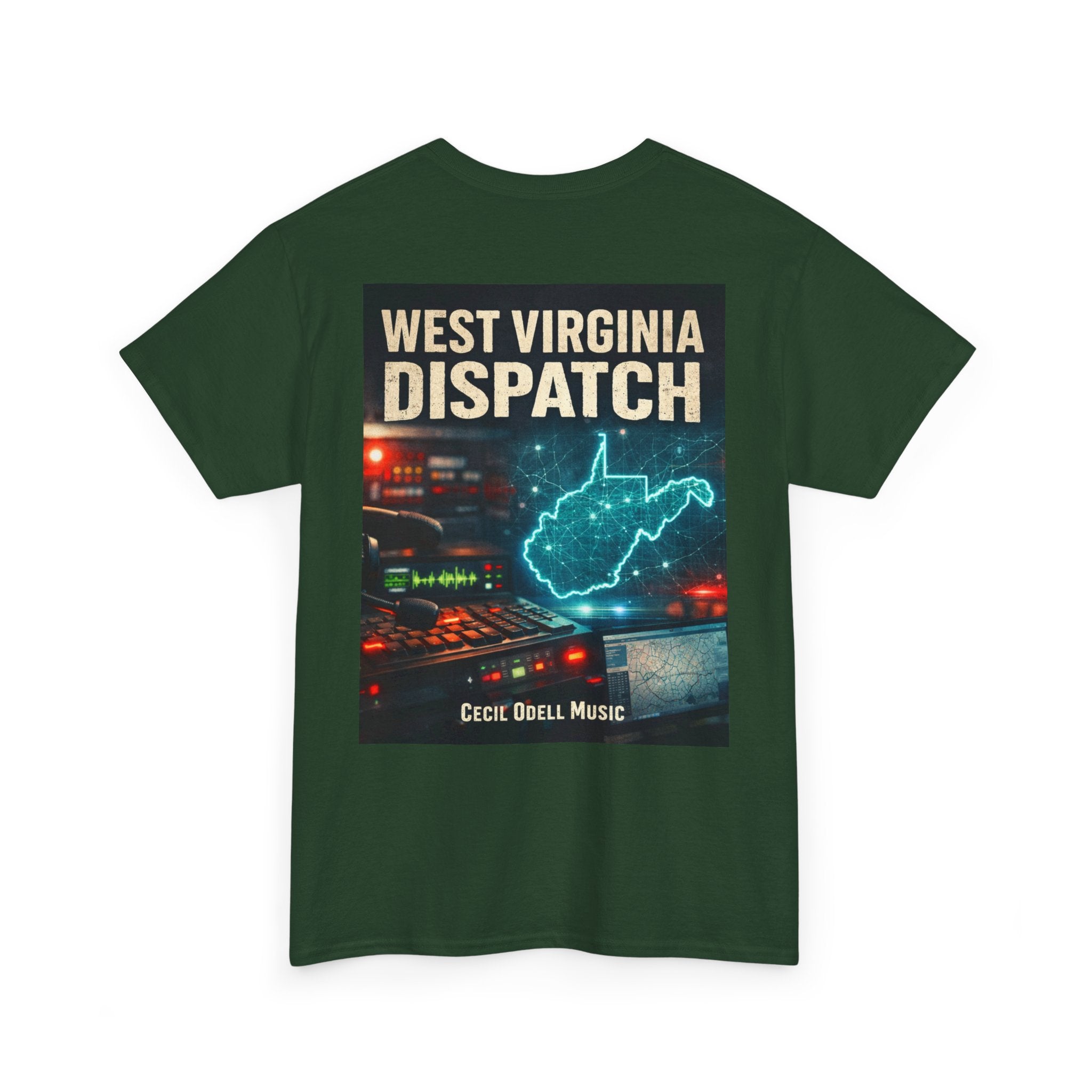 T-Shirt: West Virginia Dispatch Music Tee