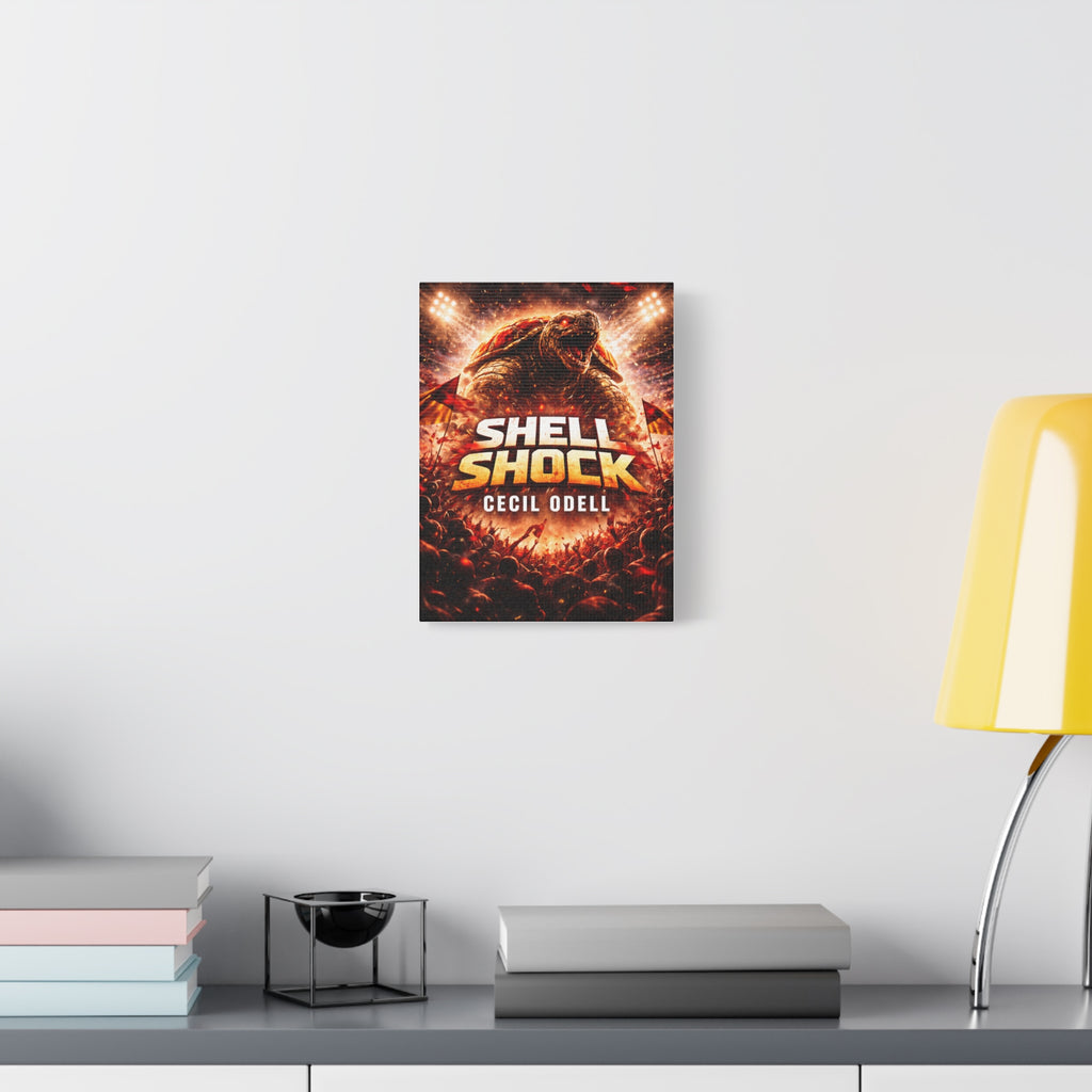 Shell Shock Canvas Print: Dramatic Monster Art Wrap (Cecil Odell)