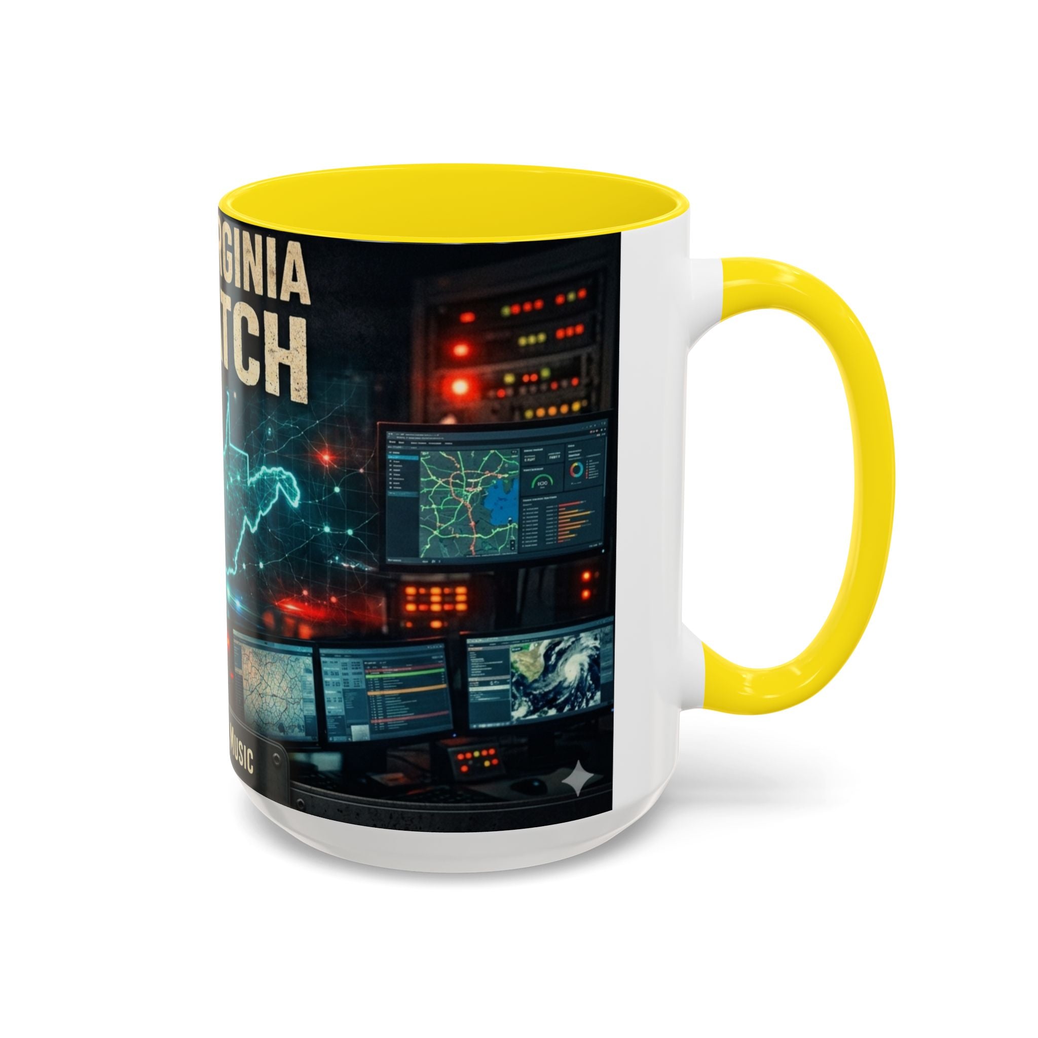 West Virginia Dispatch Accent Coffee Mug: Emergency Dispatch Radio Operator Gift (11/15oz)