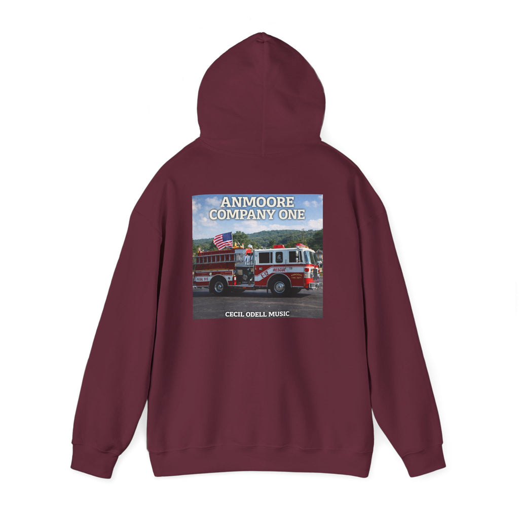 West Virginia Line Firetruck Hoodie: "The Sound of the West Virginia Line" Tribute Sweatshirt