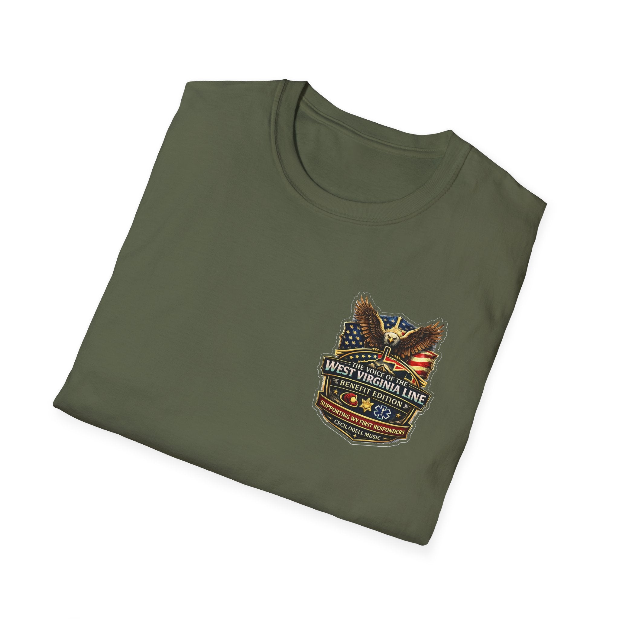 Firetruck Band Tee: "Anmoore Company One" Graphic T-Shirt