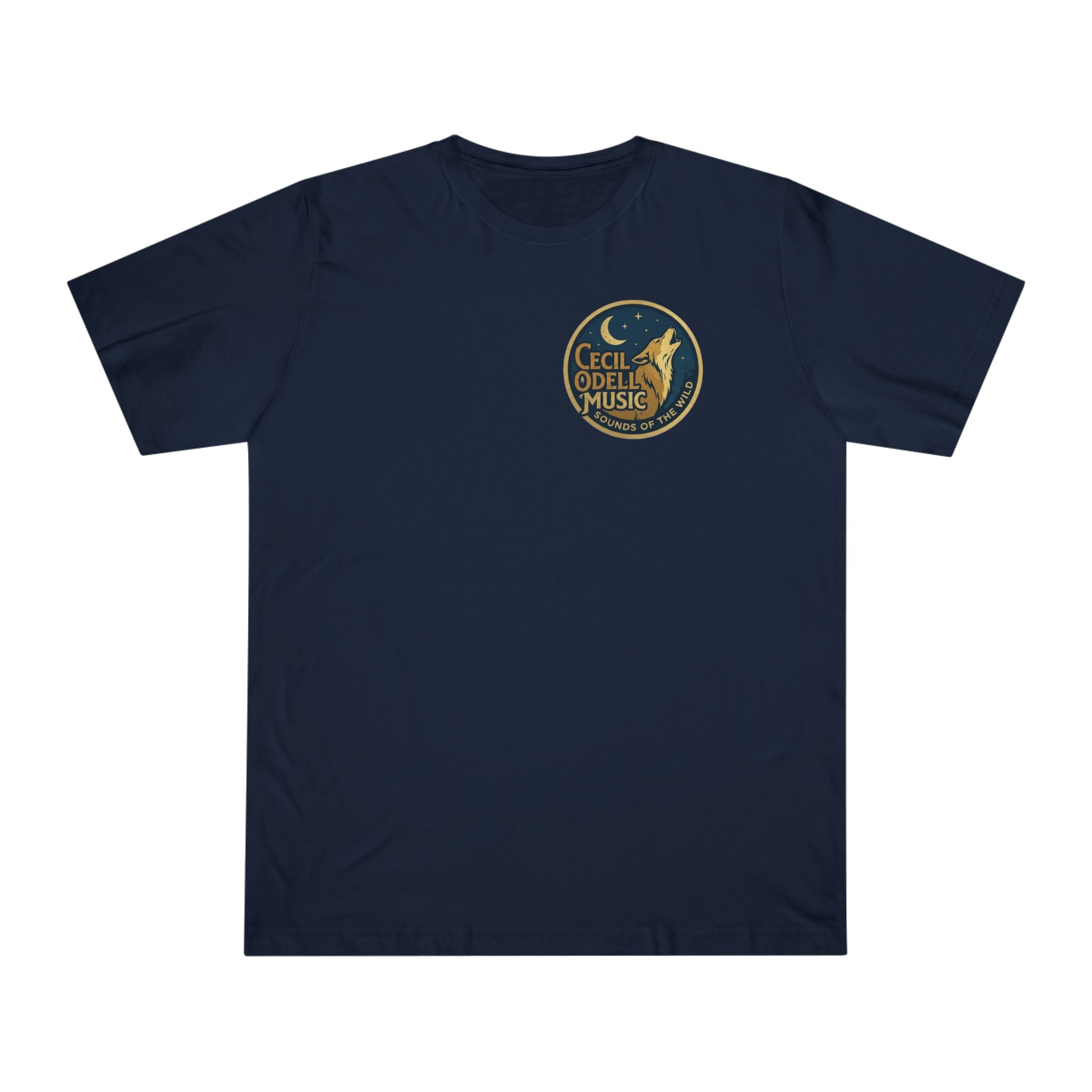 Mountain Made T-Shirt: 'Cecil Odell Music' Scenic Back Print