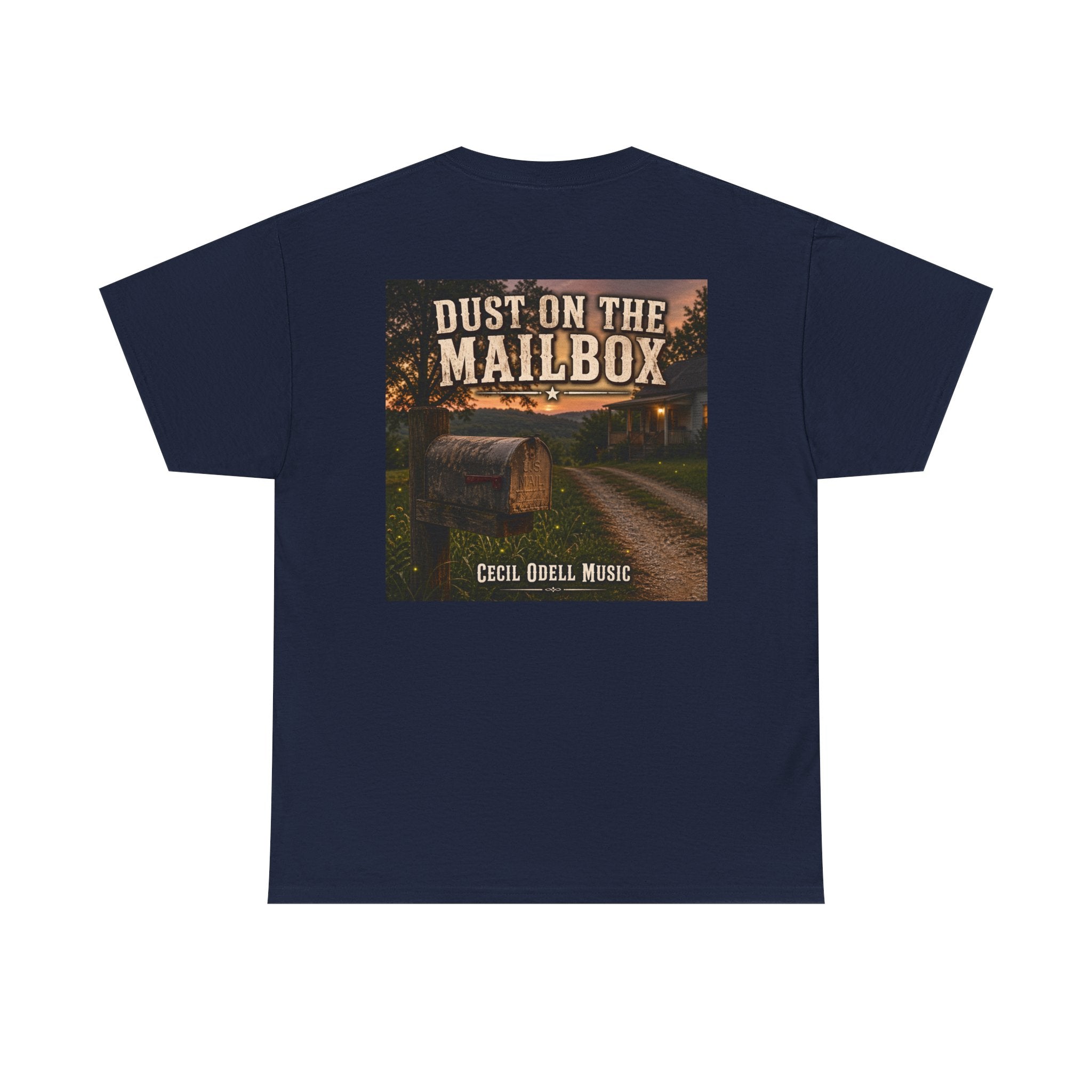 "Dust on the Mailbox" Tee: Cecil Odell Music Shirt