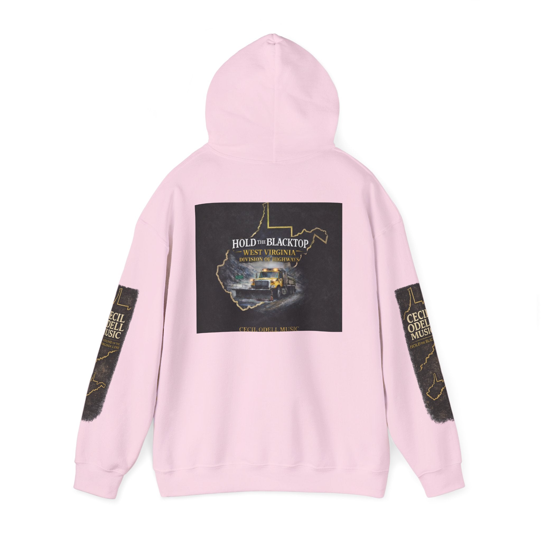 Hoodie: "Hold The Blacktop" Vintage Road Trip Graphic Pullover