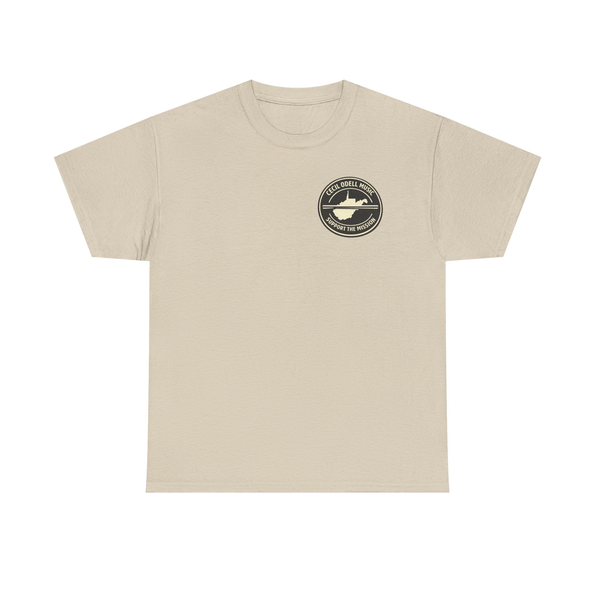 Cecil Odell Music Support the Mission T-Shirt
