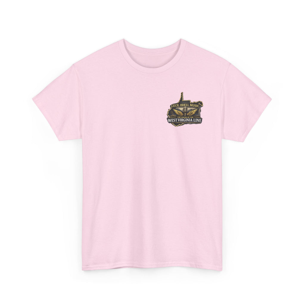 West Virginia First Responders Tribute Tee: State Emblem & American Flag Memorial Shirt