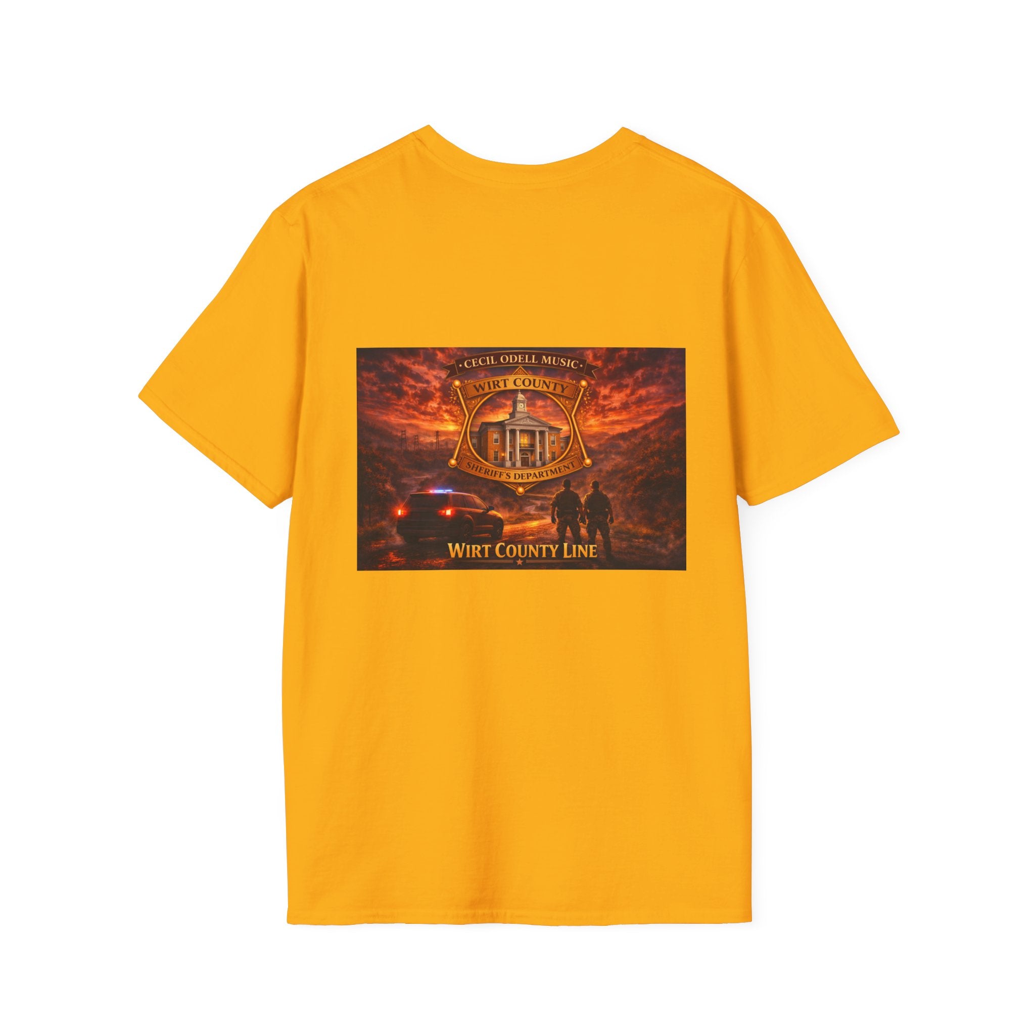 West Virginia Line Wirt County T-Shirt