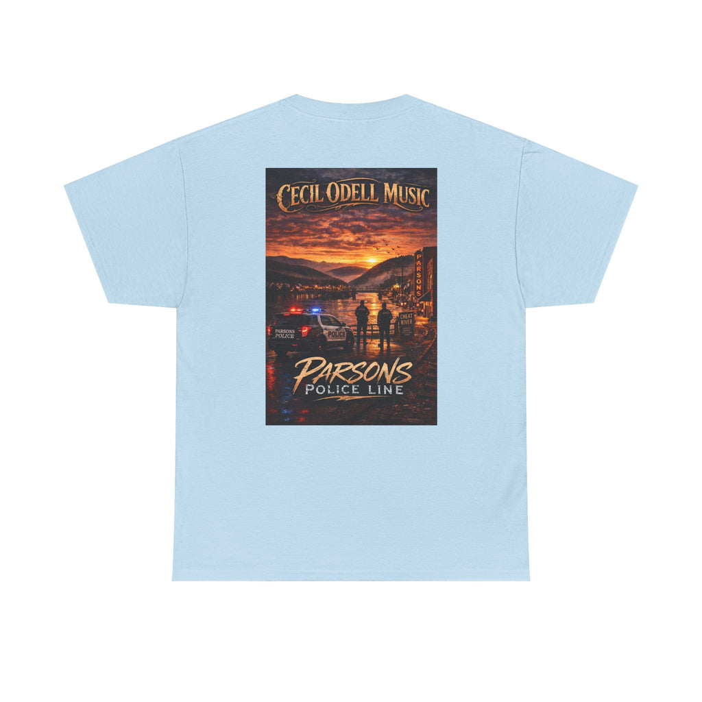 Parsons PD song art shirt